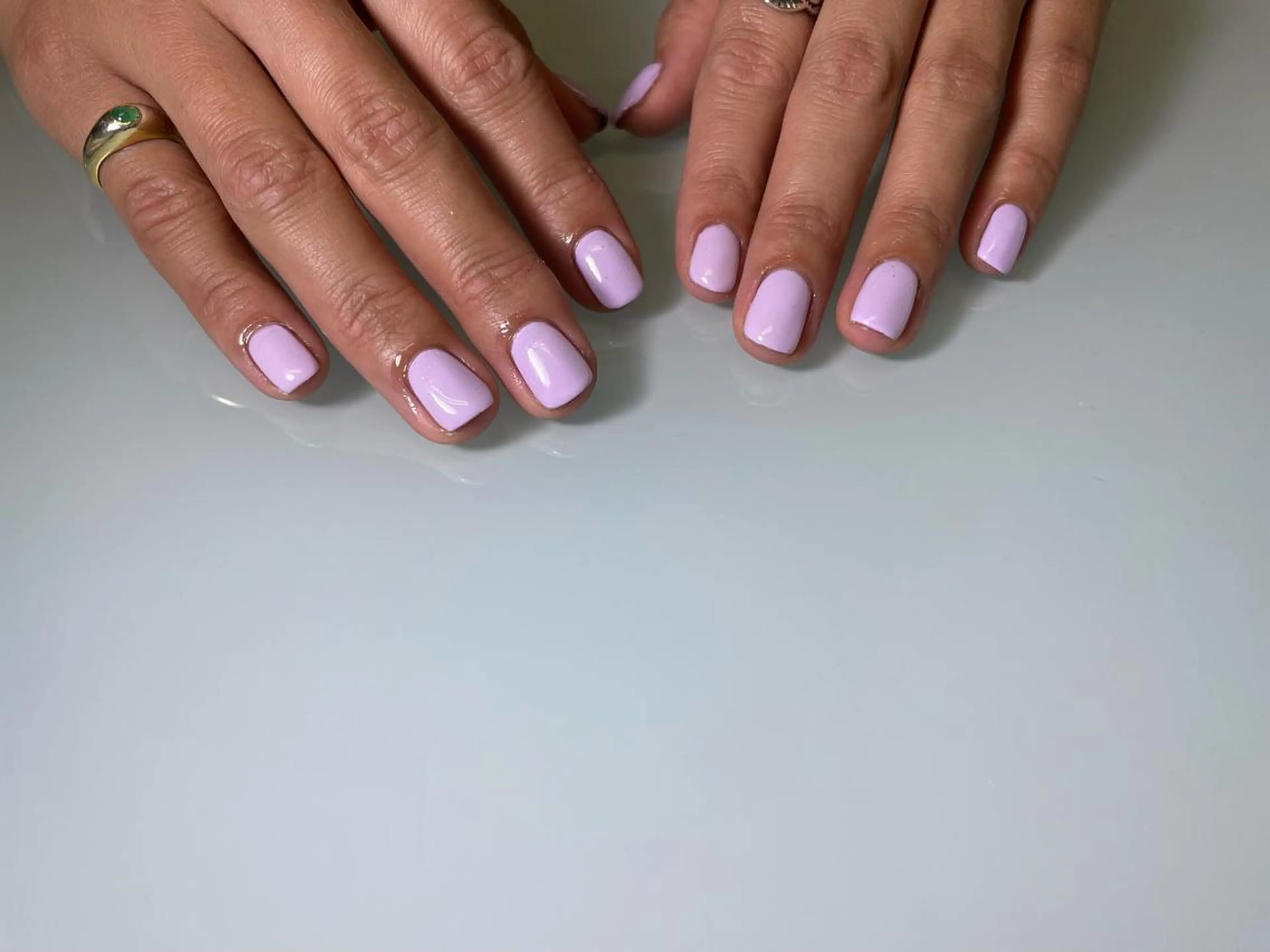 ネイル アートネイル フレンチネイル グラデーション ミラーネイル ニュアンスネイル ハンドネイル Belleﾍﾞﾙ所属・Belle　Nail 【haluca】のネイルデザイン