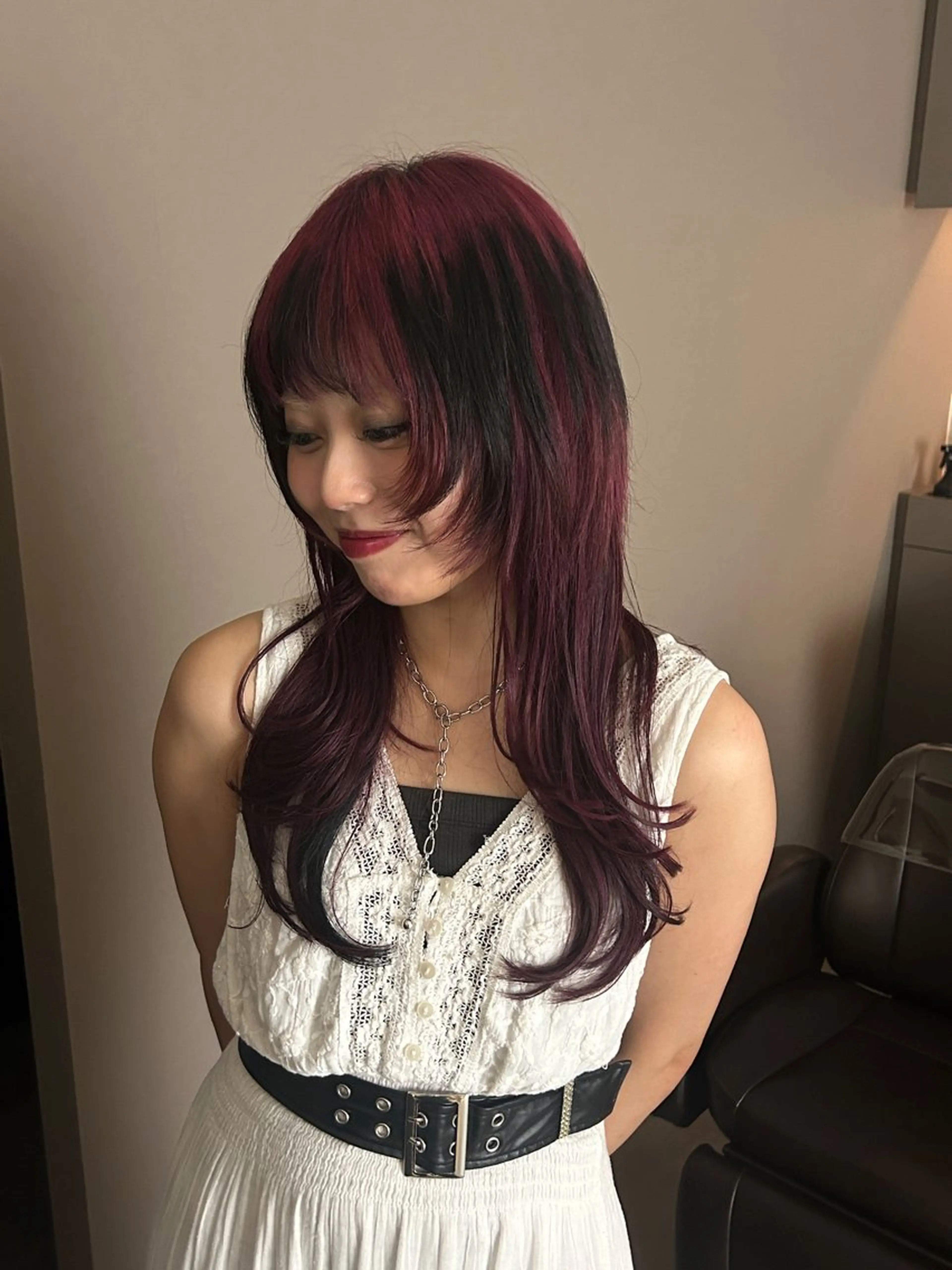 ロング ヘアカラー OPS  hair 西新店所属・藤本 航大のヘアスタイル