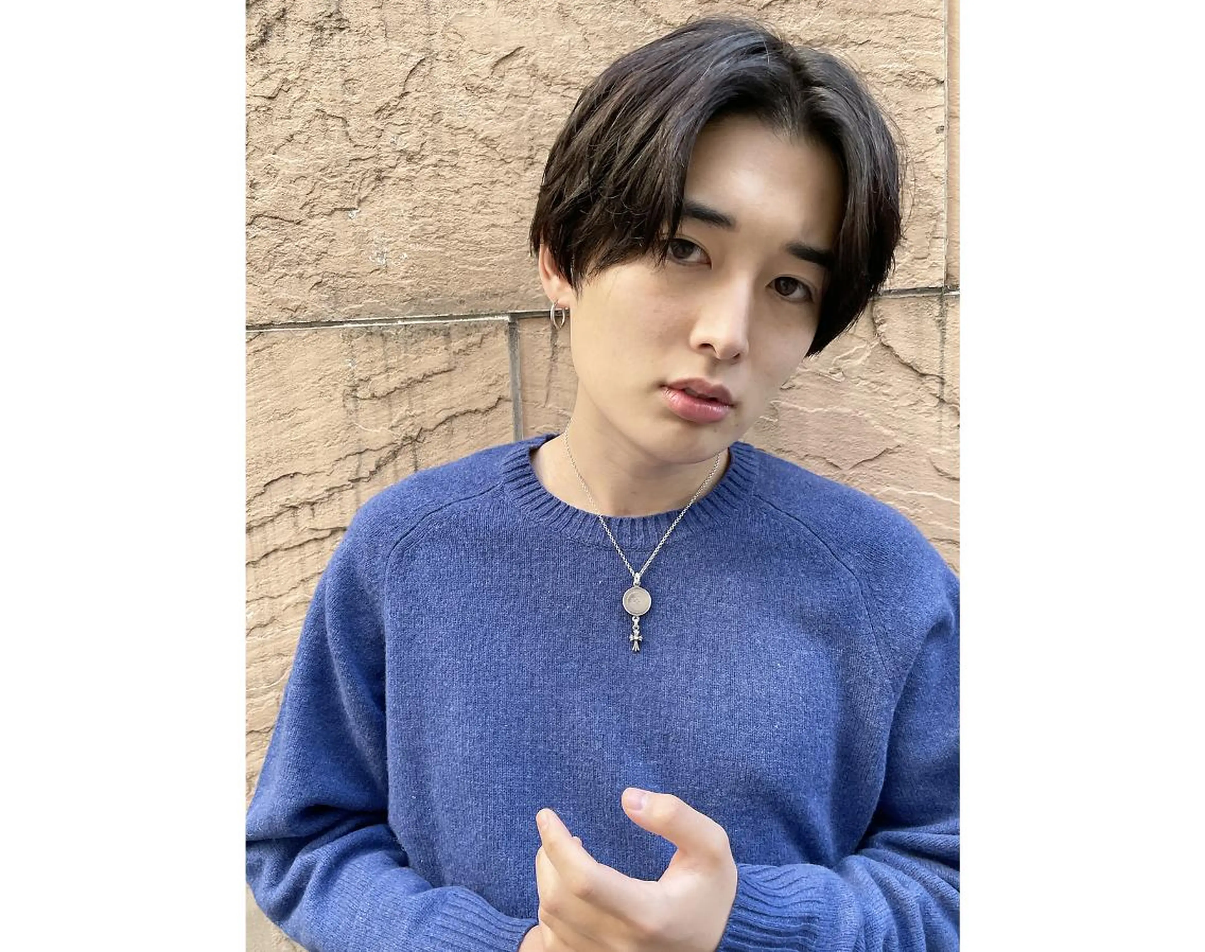 パーマ ショート カラー 眉カット ITbyALBUM 下北沢店のヘアスタイル