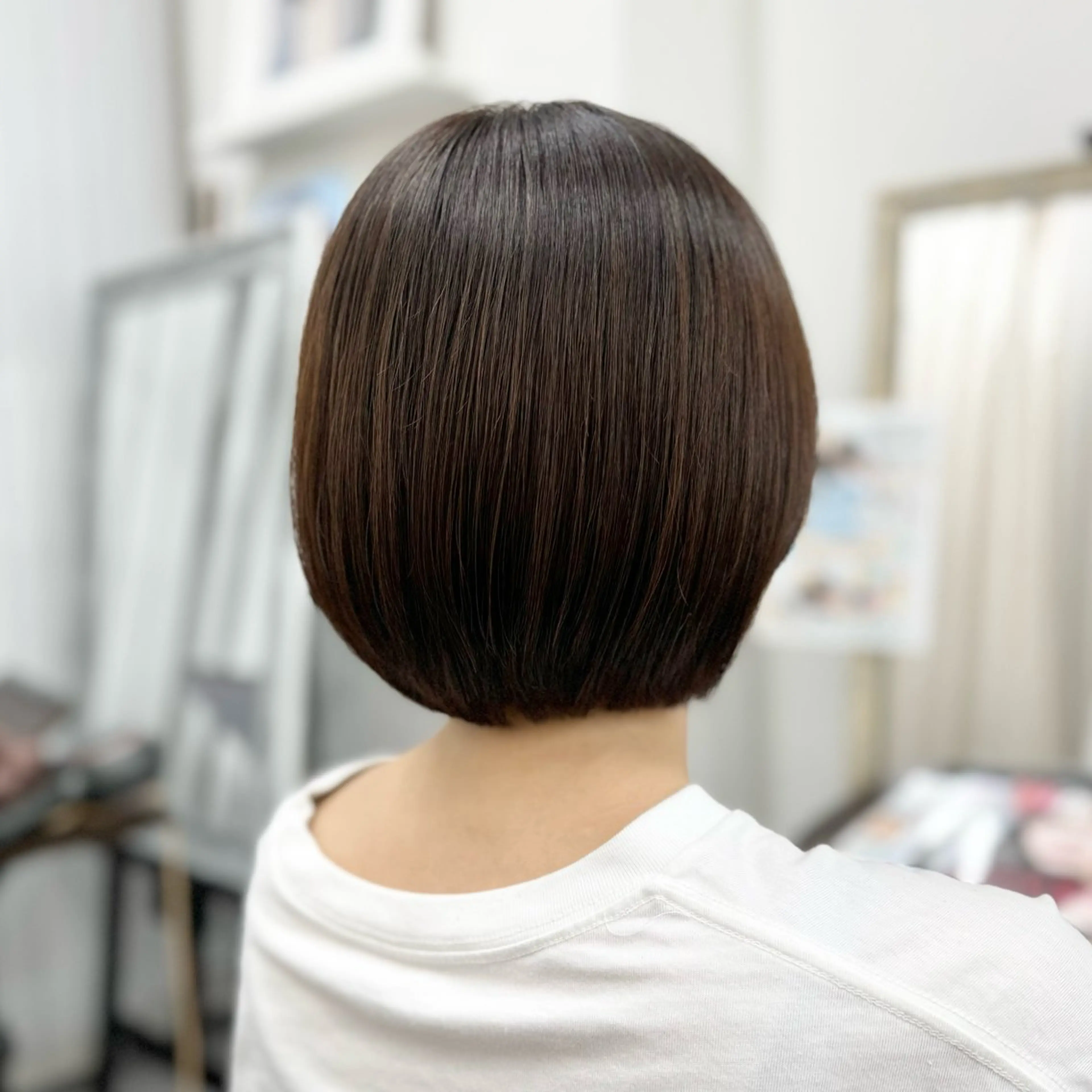 ミディアム 田島拓海 LEV. ボブカットのヘアスタイル