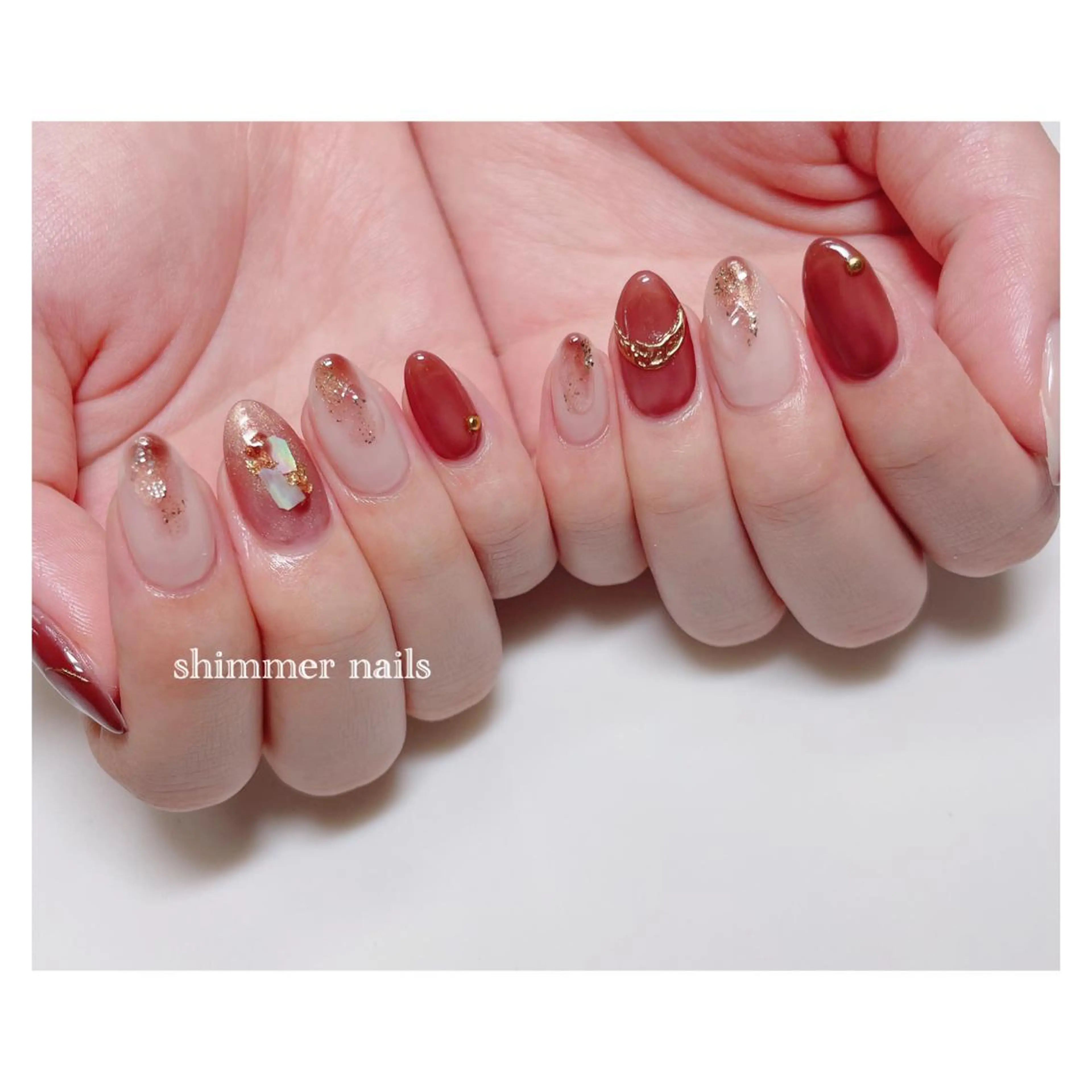 ネイル アートネイル shimmer nailsのネイルデザイン