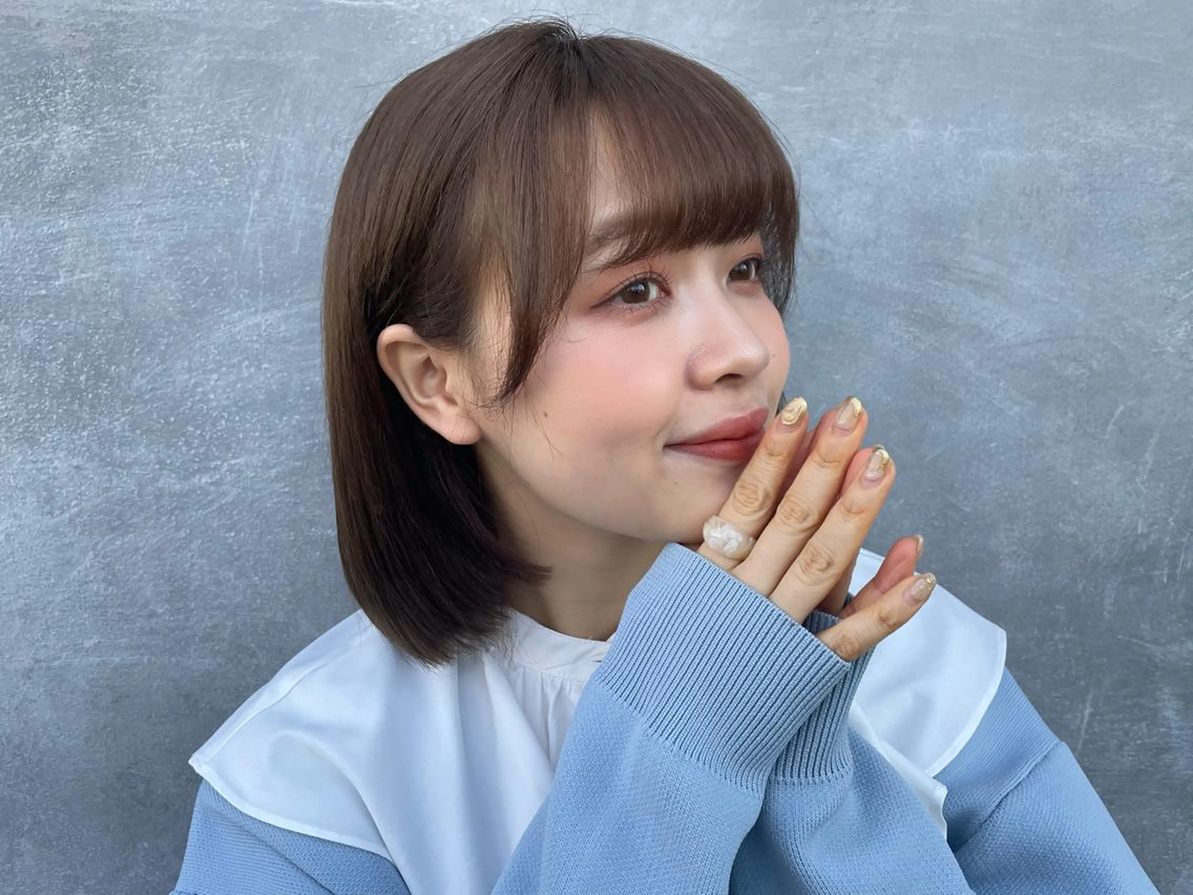 ショート カット ヘアカラー 青田 明日海のヘアスタイル