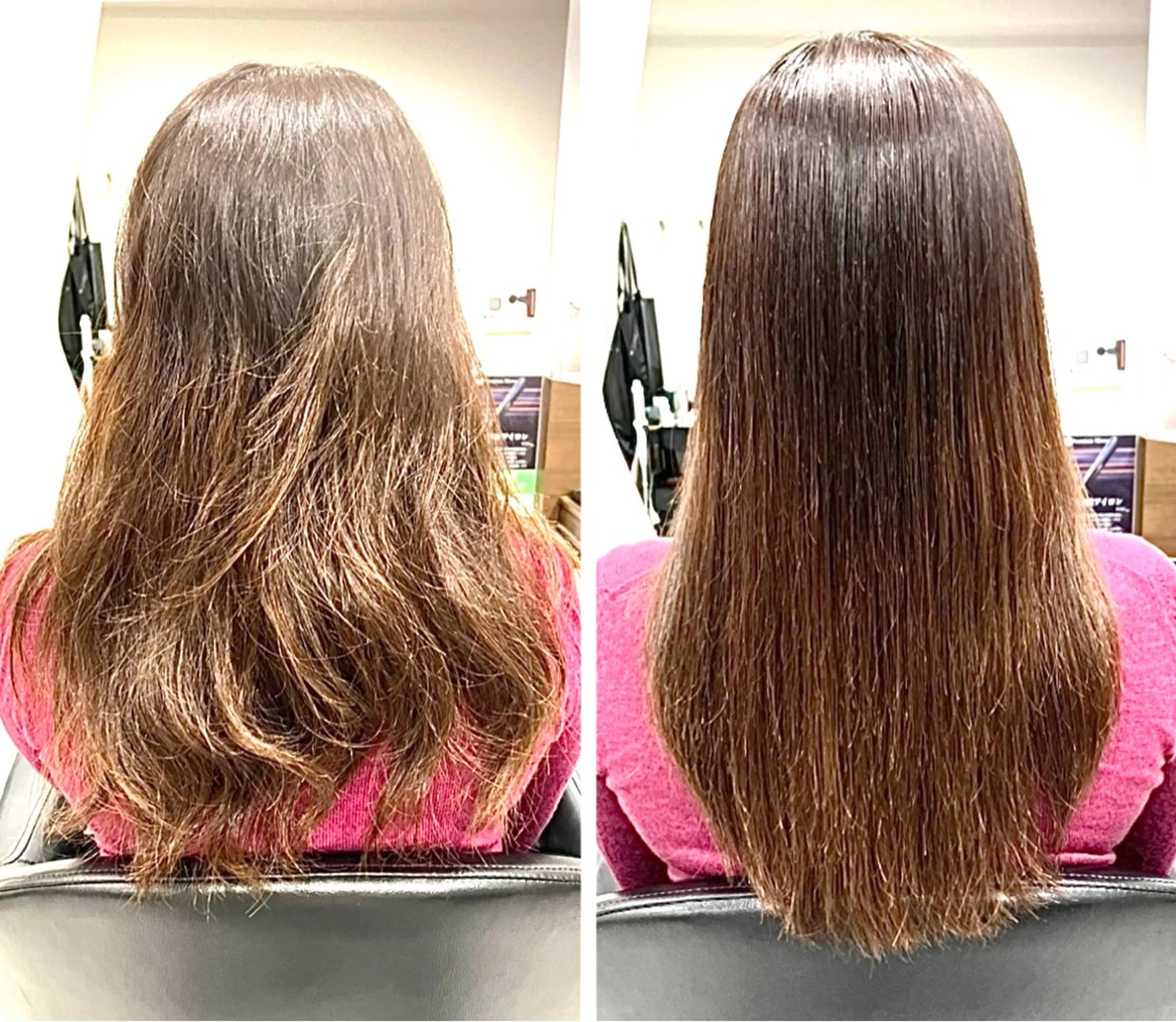 ロング 縮毛矯正 🌟練馬の ケンシロウ⭐️のヘアスタイル