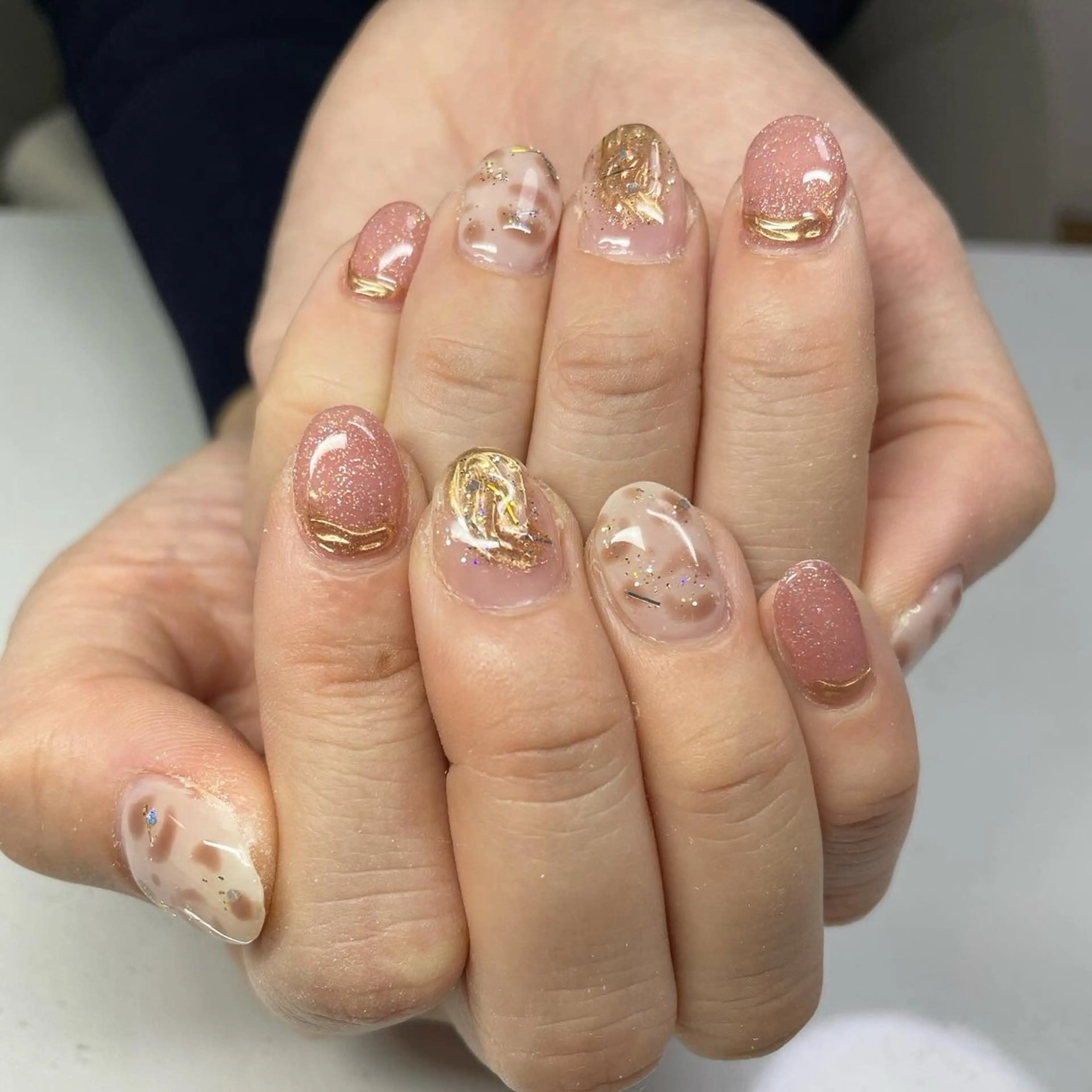 ネイル ハンドネイル nail salon18.所属・nail salon 18.　satokoのネイルデザイン