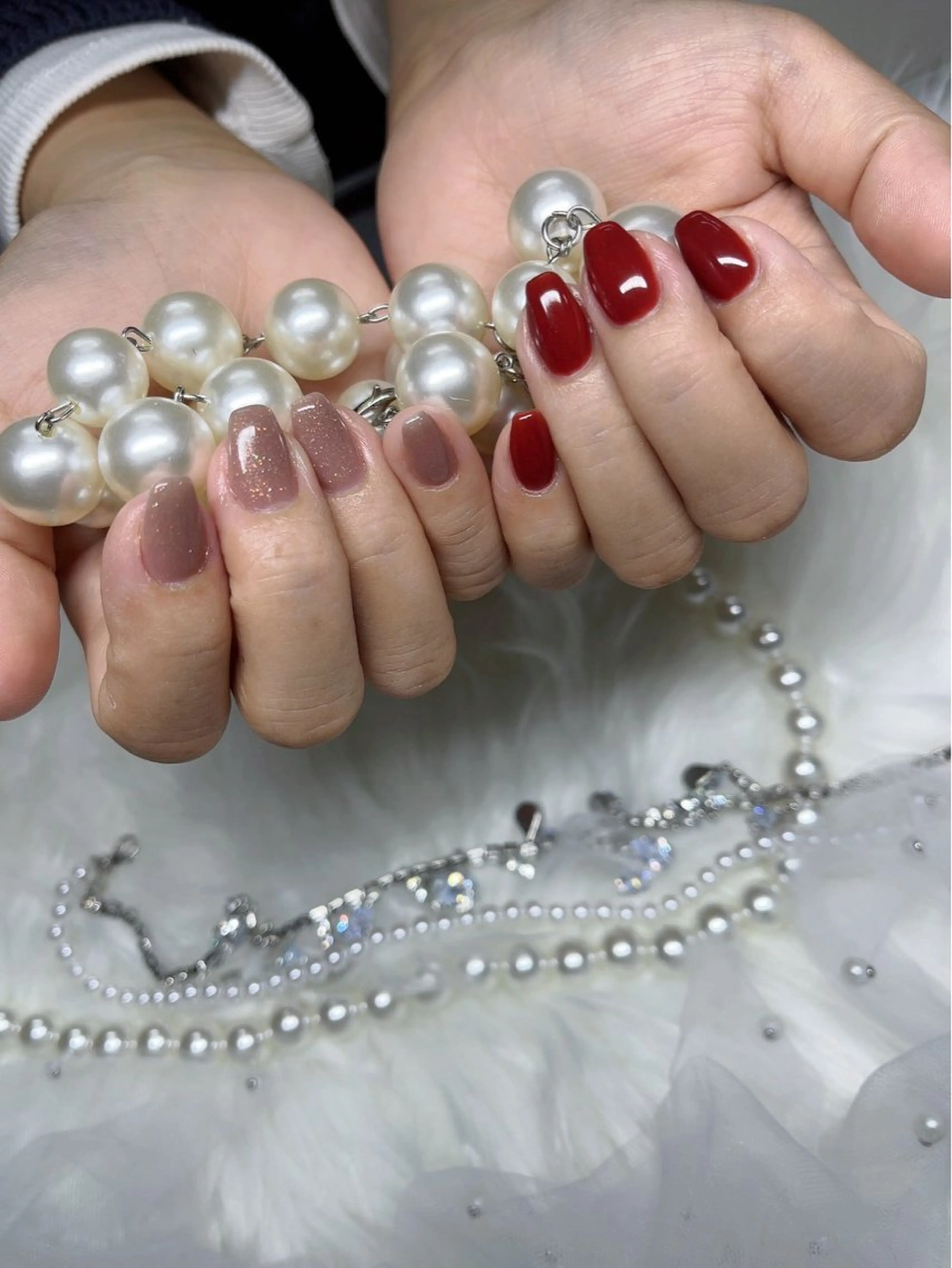 ネイル ワンカラーネイル ハンドネイル ハンドケア my nail plus野江内代のネイルデザイン