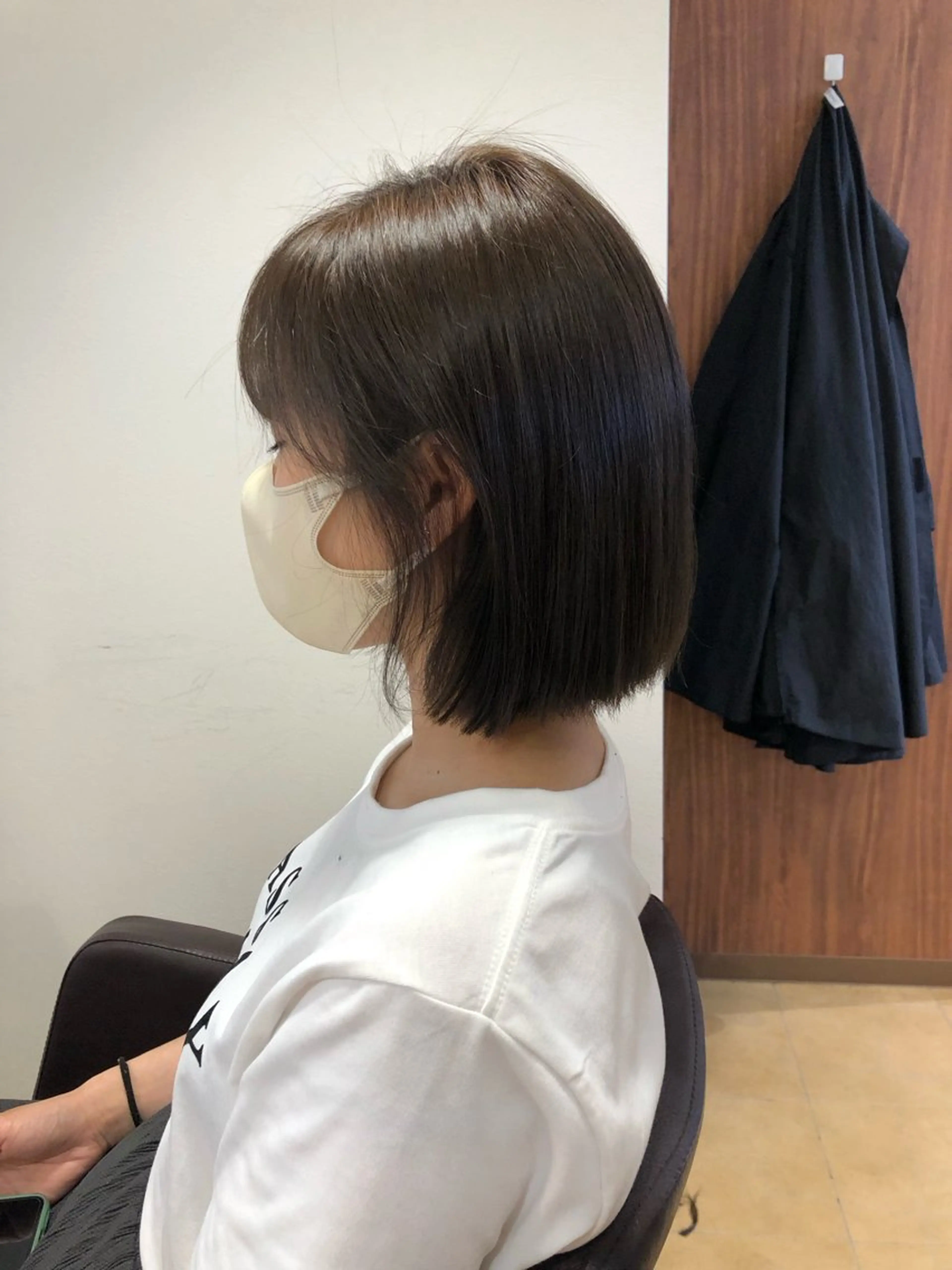 ショート カット ヘアカラー トリートメント 今中 紗英のヘアスタイル