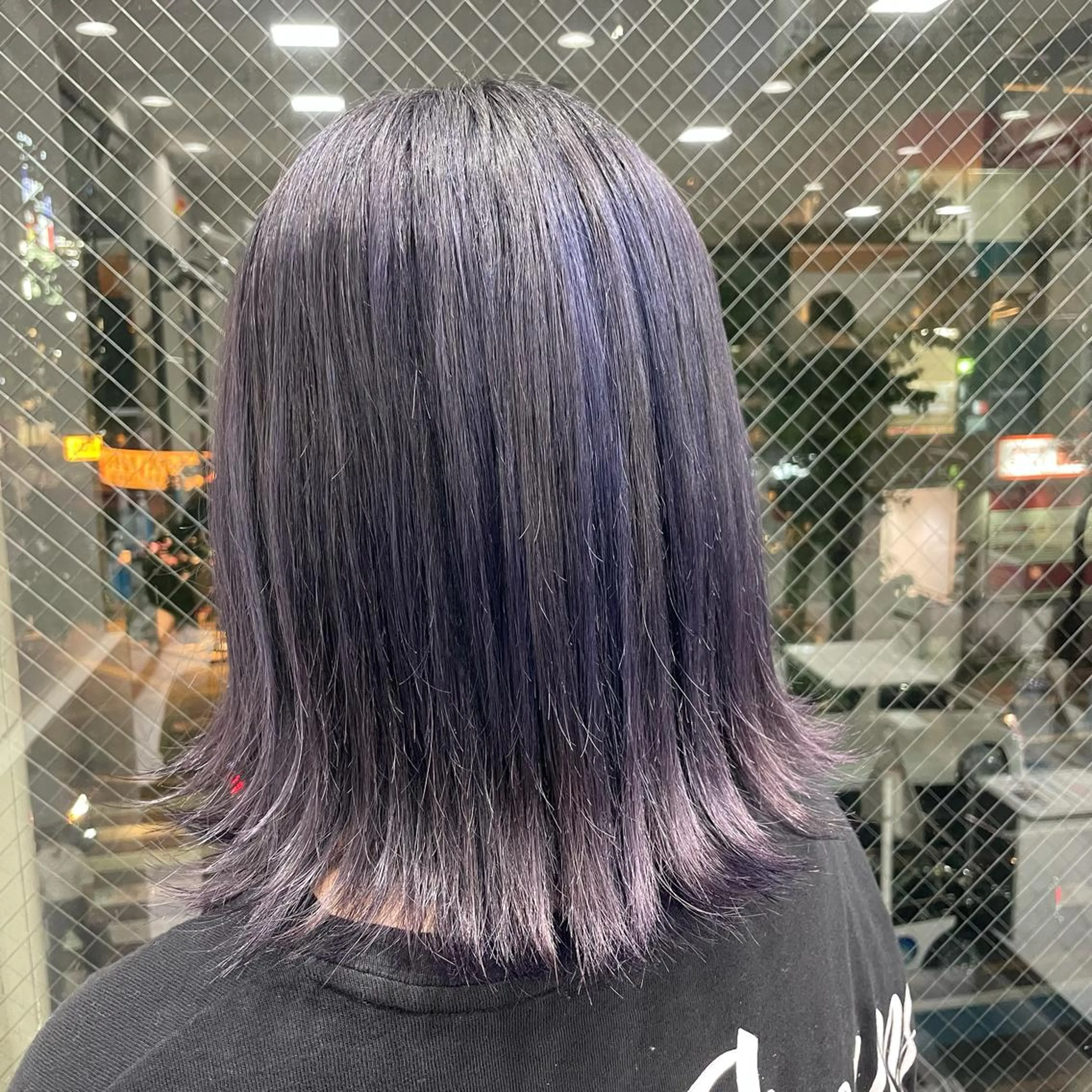 ミディアム カラー ラベンダーカラー カット ヘアカラー トリートメント ヘアセット 🌼杉田 胡桃🌼のヘアスタイル