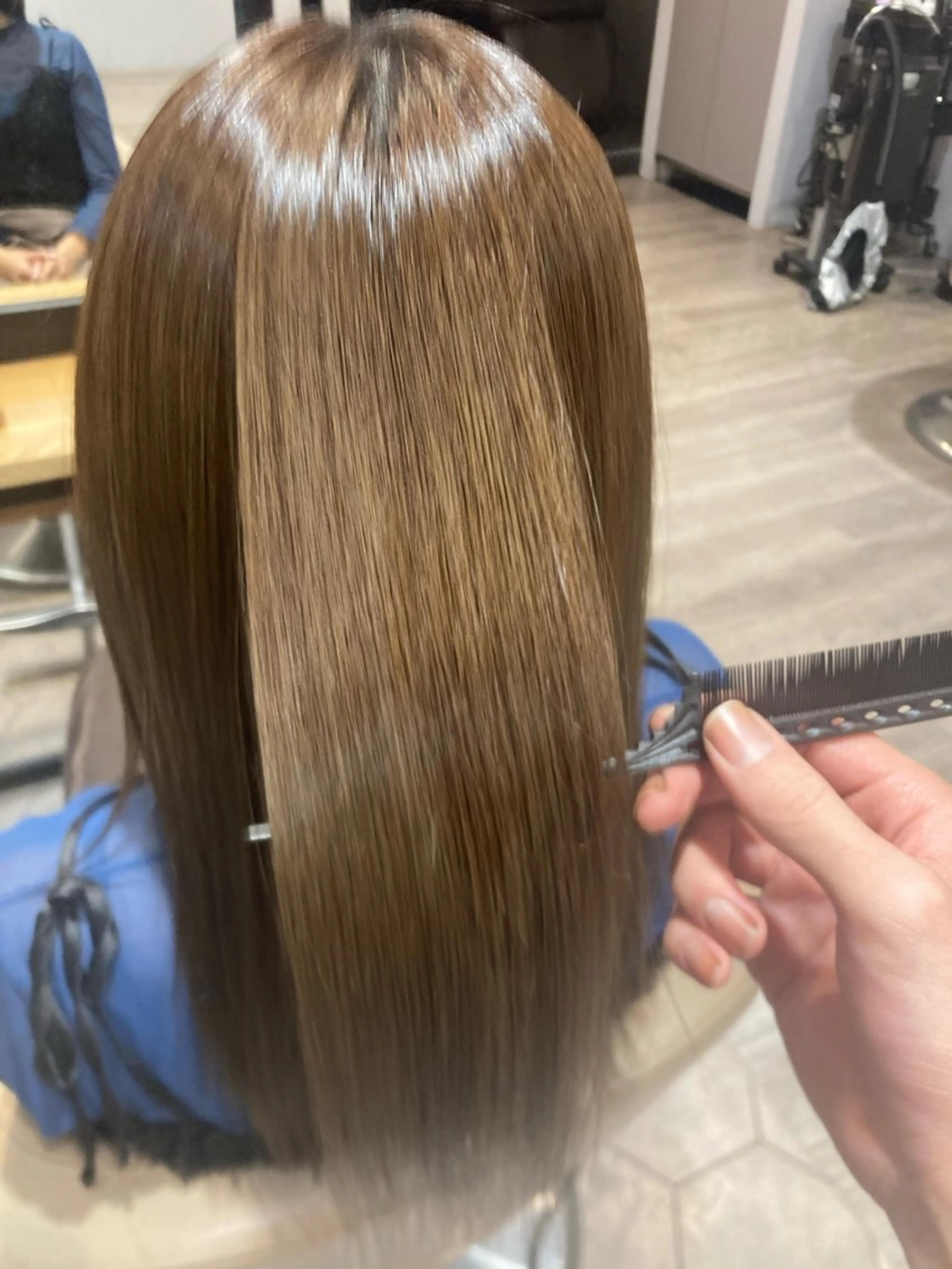 セミロング ヘアカラー EARTHセンター南店所属・センター南🫧 ミタセイヤのヘアスタイル