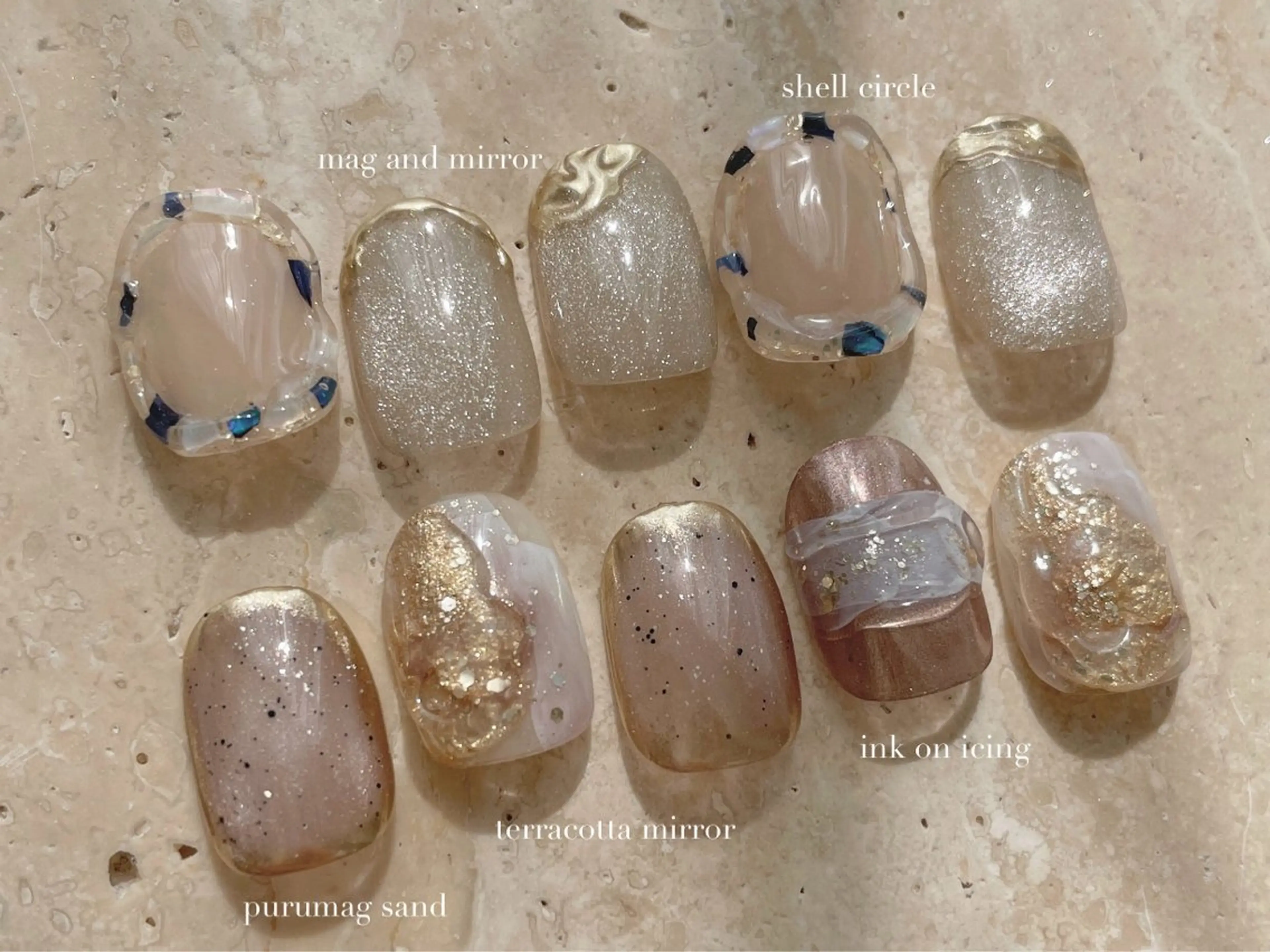 ネイル essence所属・pétit maakoのネイルデザイン