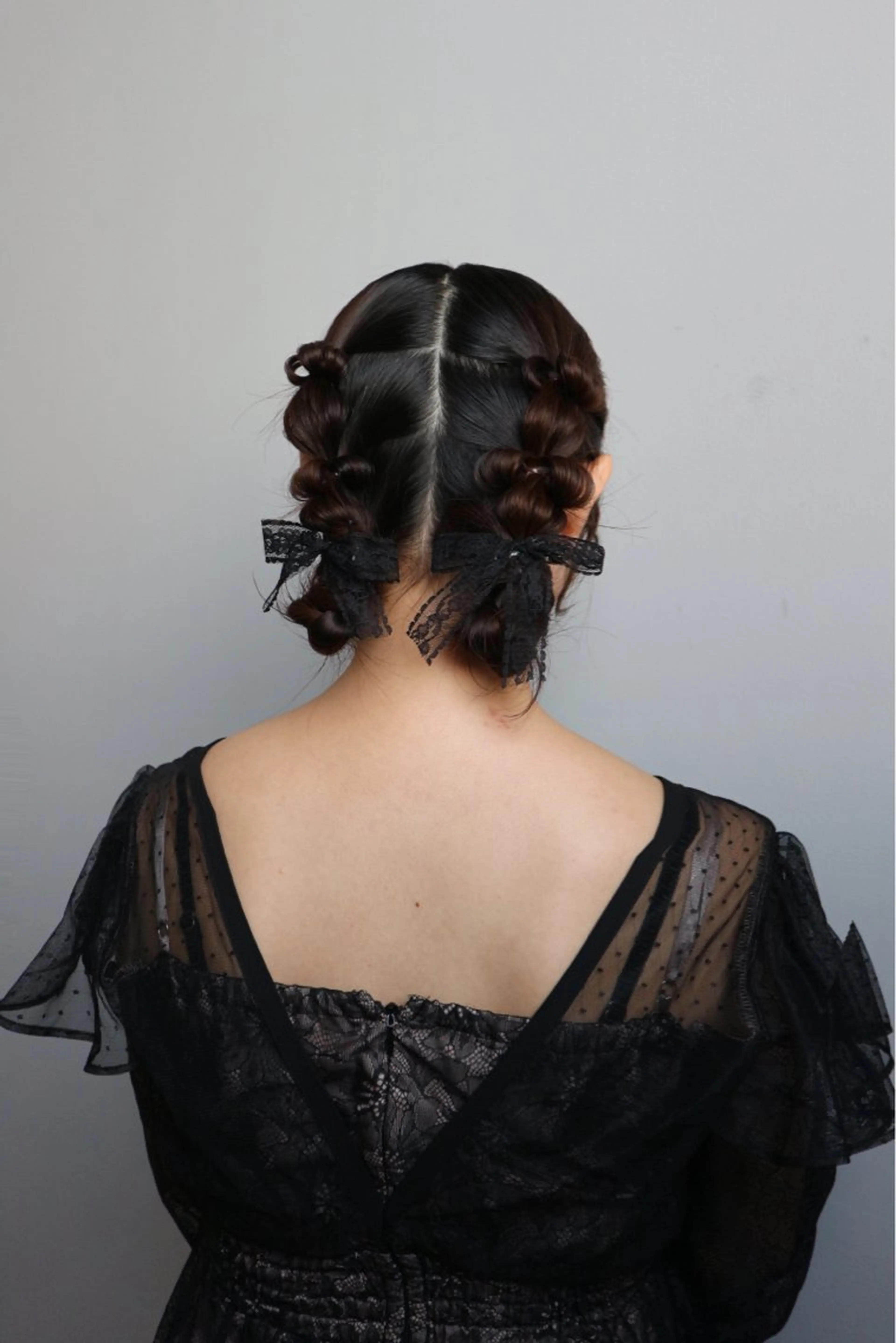セミロング ヘアアレンジ ヘアセット DOULAQ所属・AKO .のヘアスタイル