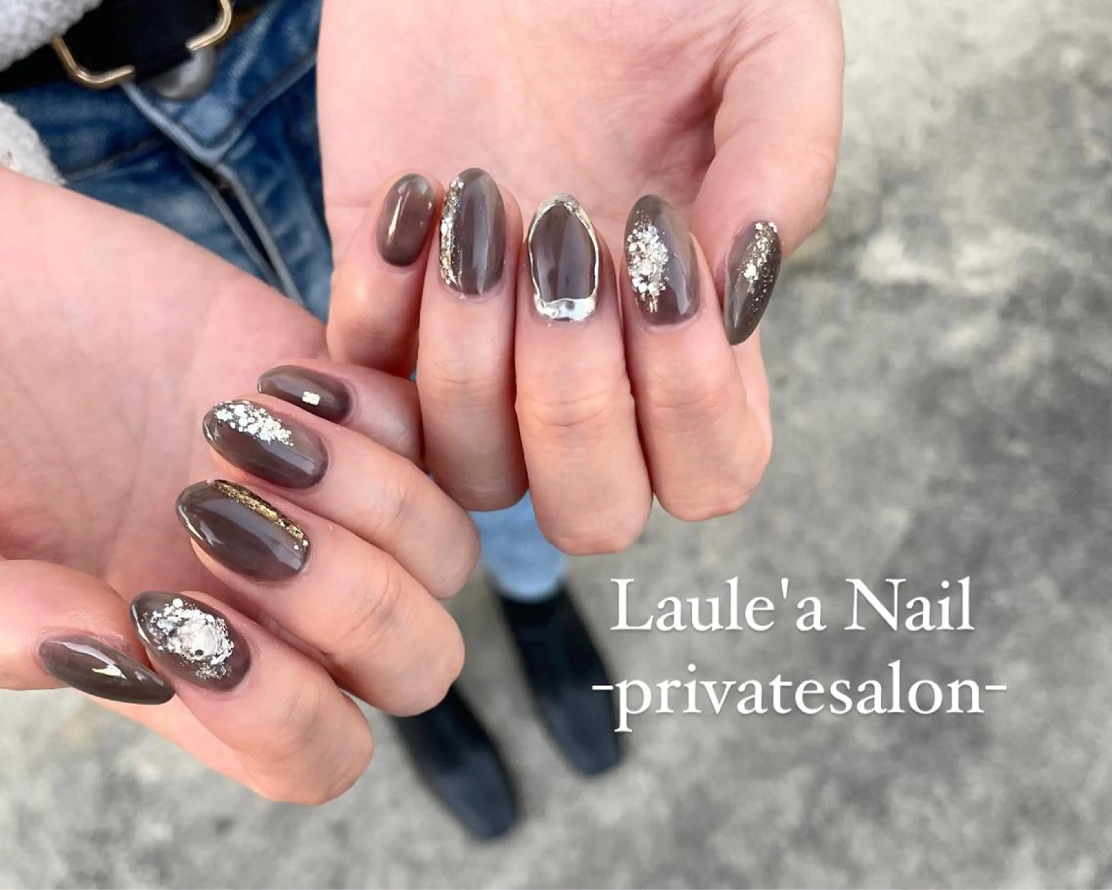 ショート ReAnc所属・💎ReAnc💎 （Laule'a ）のネイルデザイン