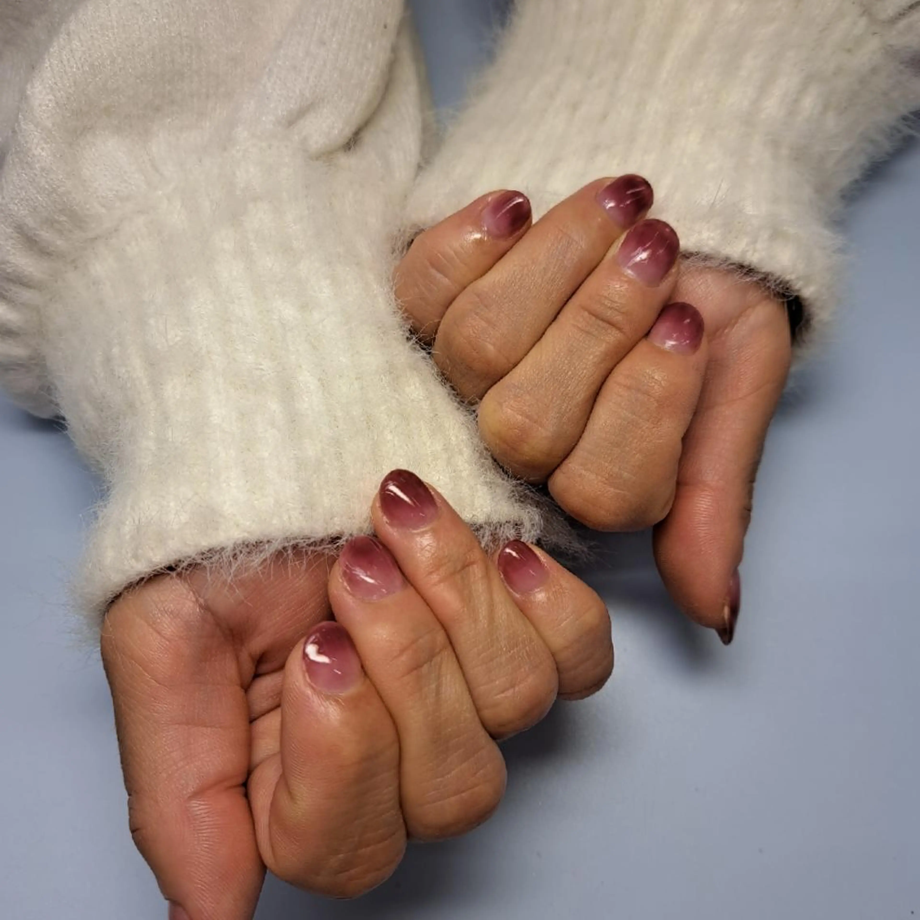 ネイル グラデーション ショートネイル HAYASHI  Nのネイルデザイン