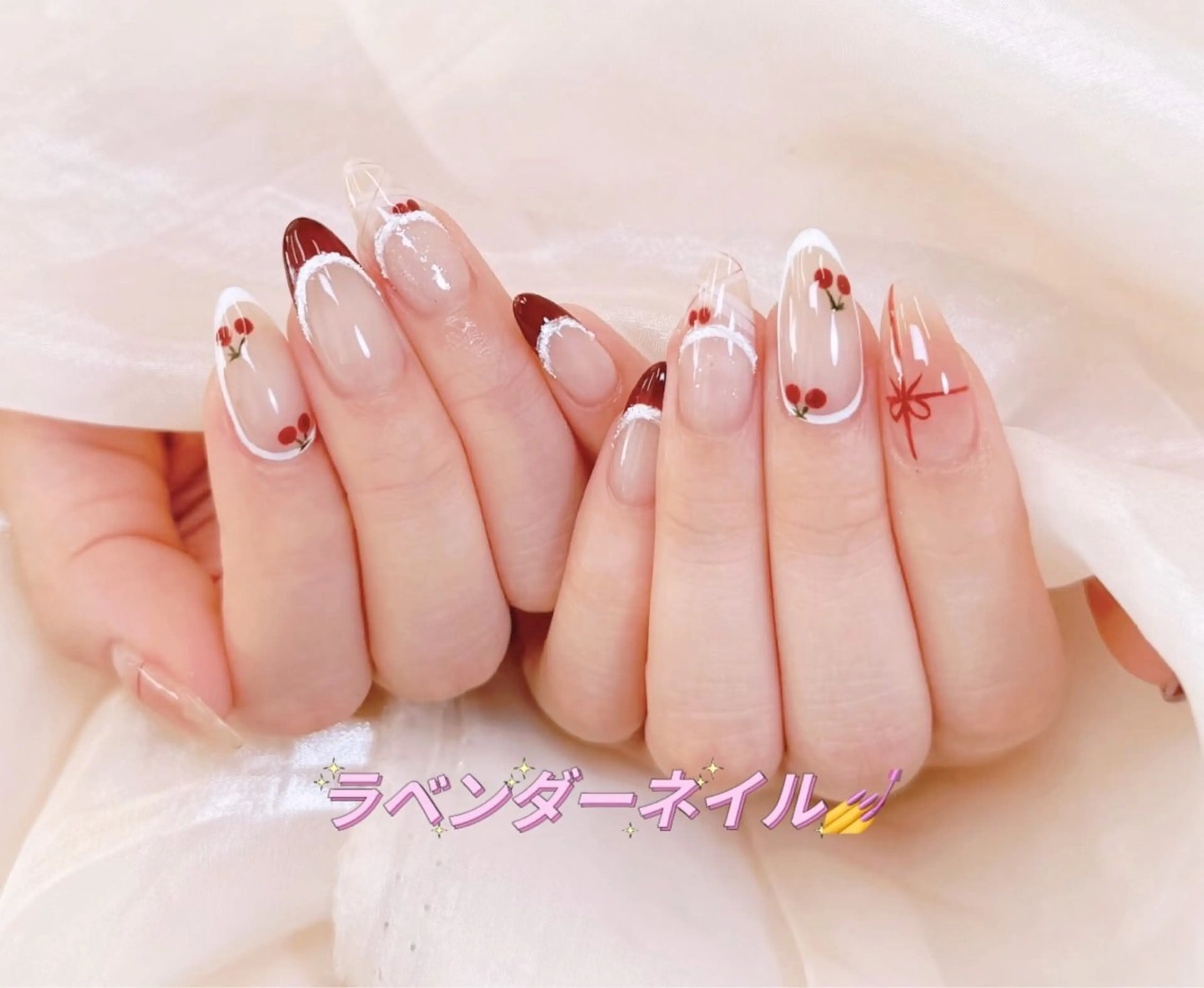 ネイル ラベンダーネイルサロン所属・日暮里♡研修 チクのネイルデザイン