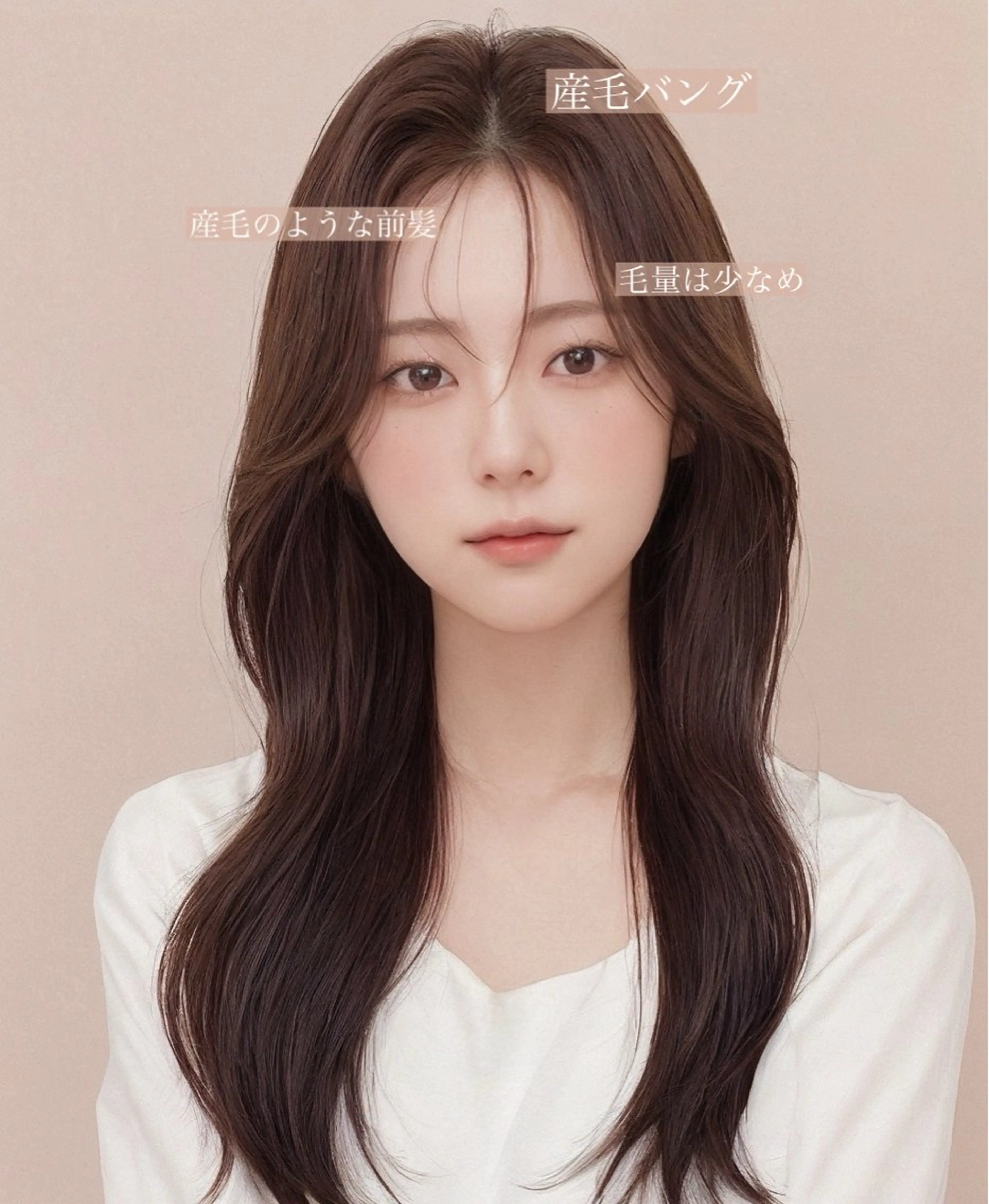 セミロング 映える顔まわり/前髪 特化 💗 ユキマのヘアスタイル