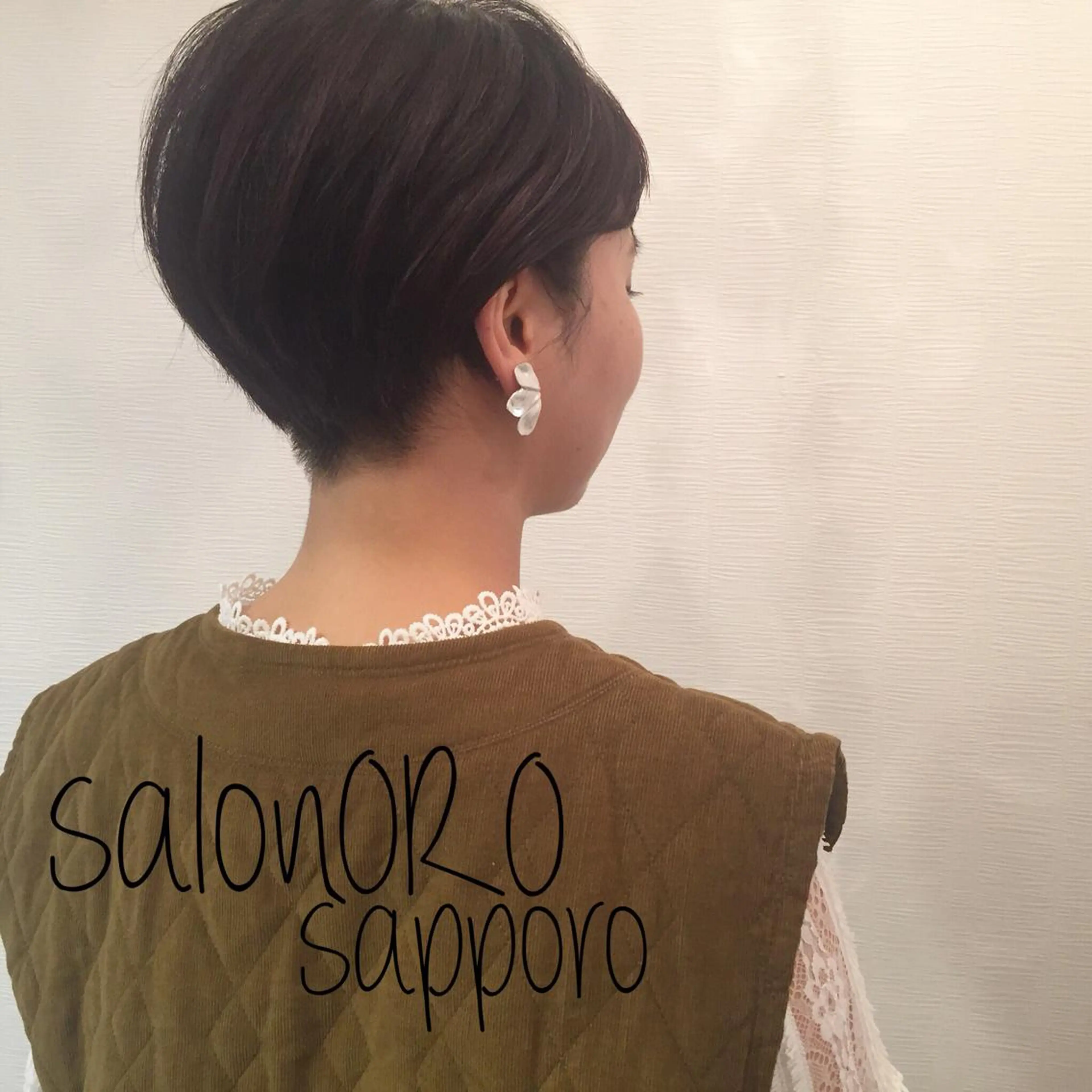 ショート カラー ブリーチ ボルドーカラー ブリーチなしカラー レッドカラー 似合わせカット カット ヘアカラー トリートメント toiro by lien hair atelier所属・池田 真由美のヘアスタイル