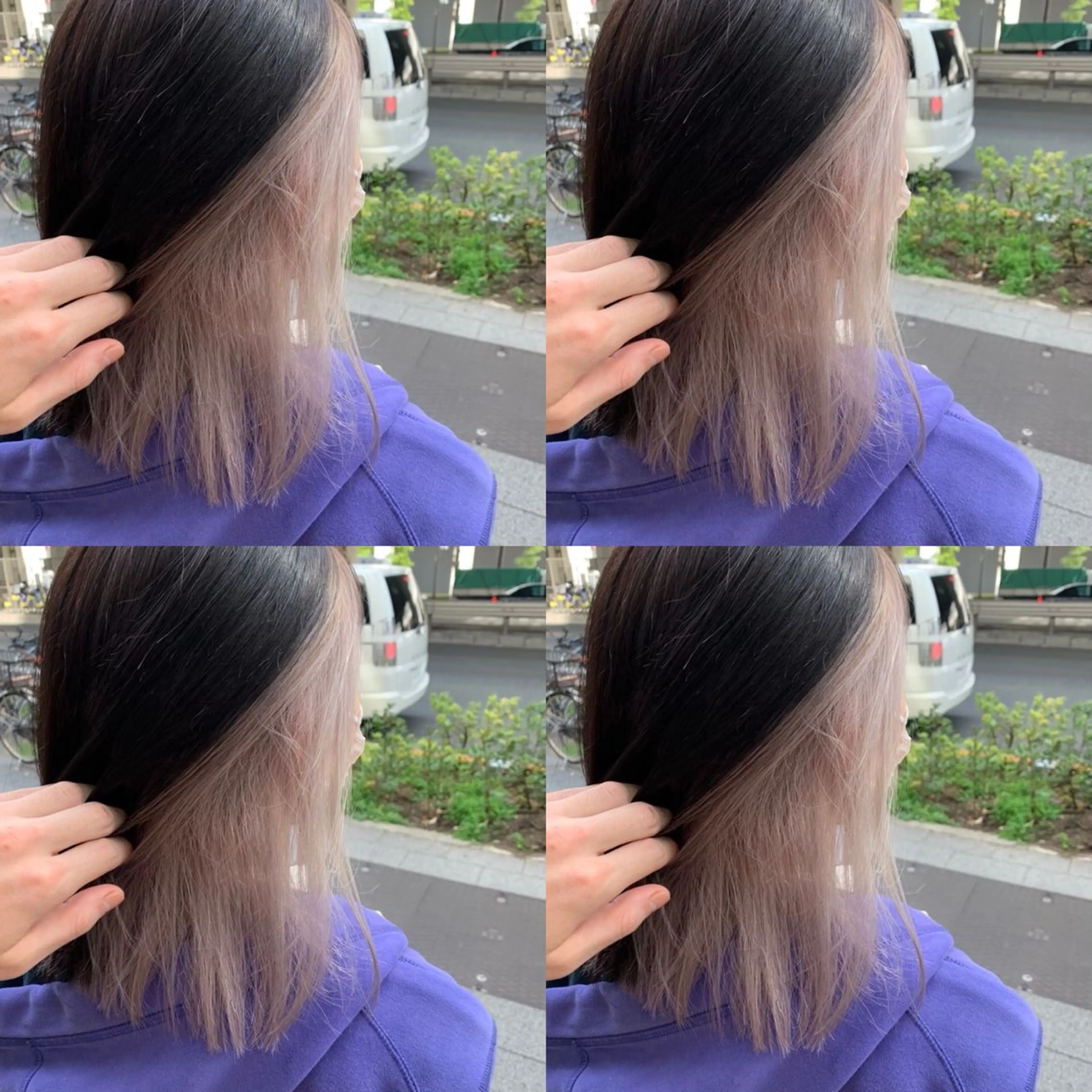 ロング カラー インナーカラー 髪質改善 カット ヘアカラー トリートメント 髪質改善カラー✖︎ 縮毛矯正✨️店長純大のヘアスタイル