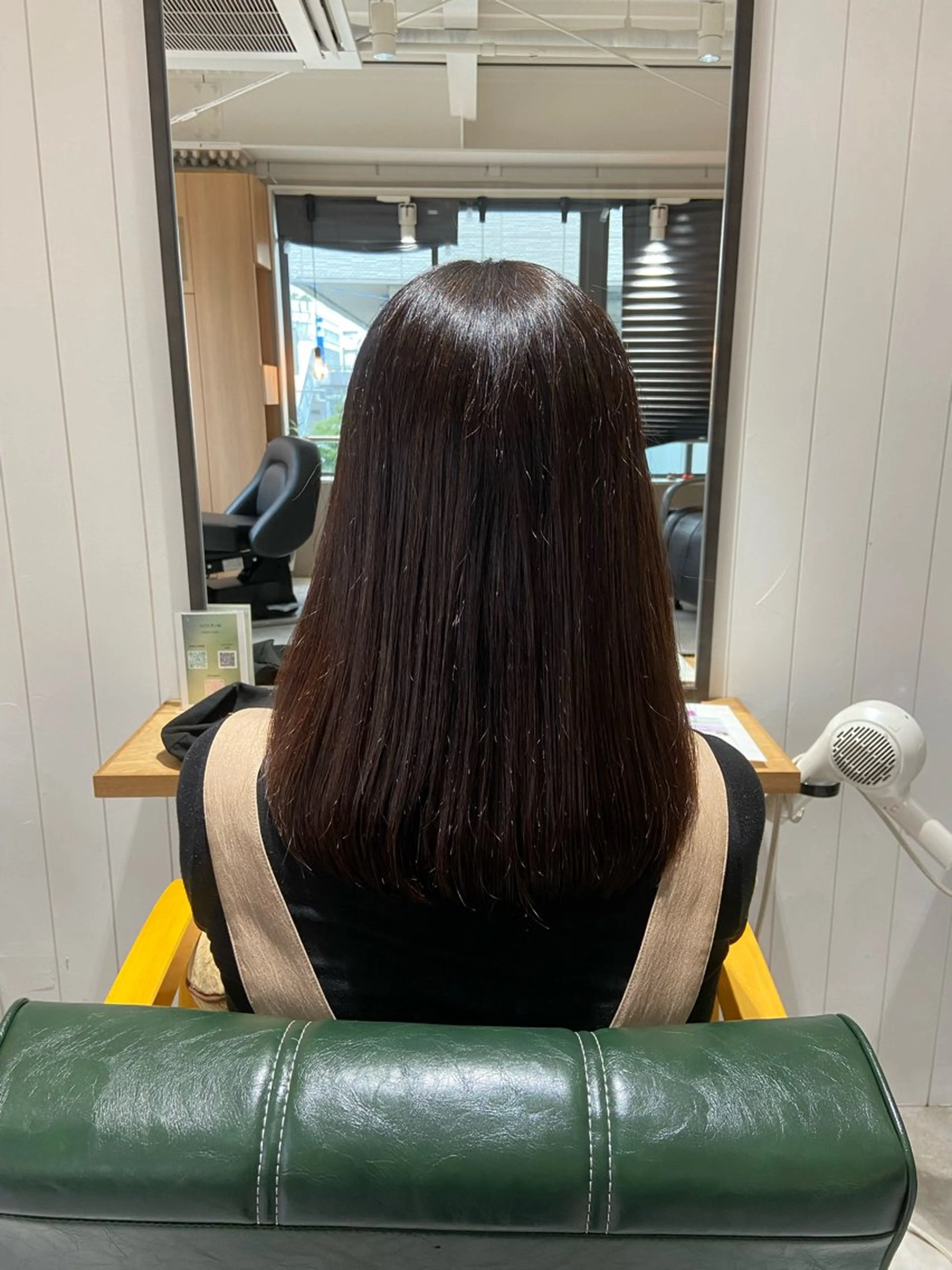 ミディアム 髪質改善/オオイシ ナツミのヘアスタイル