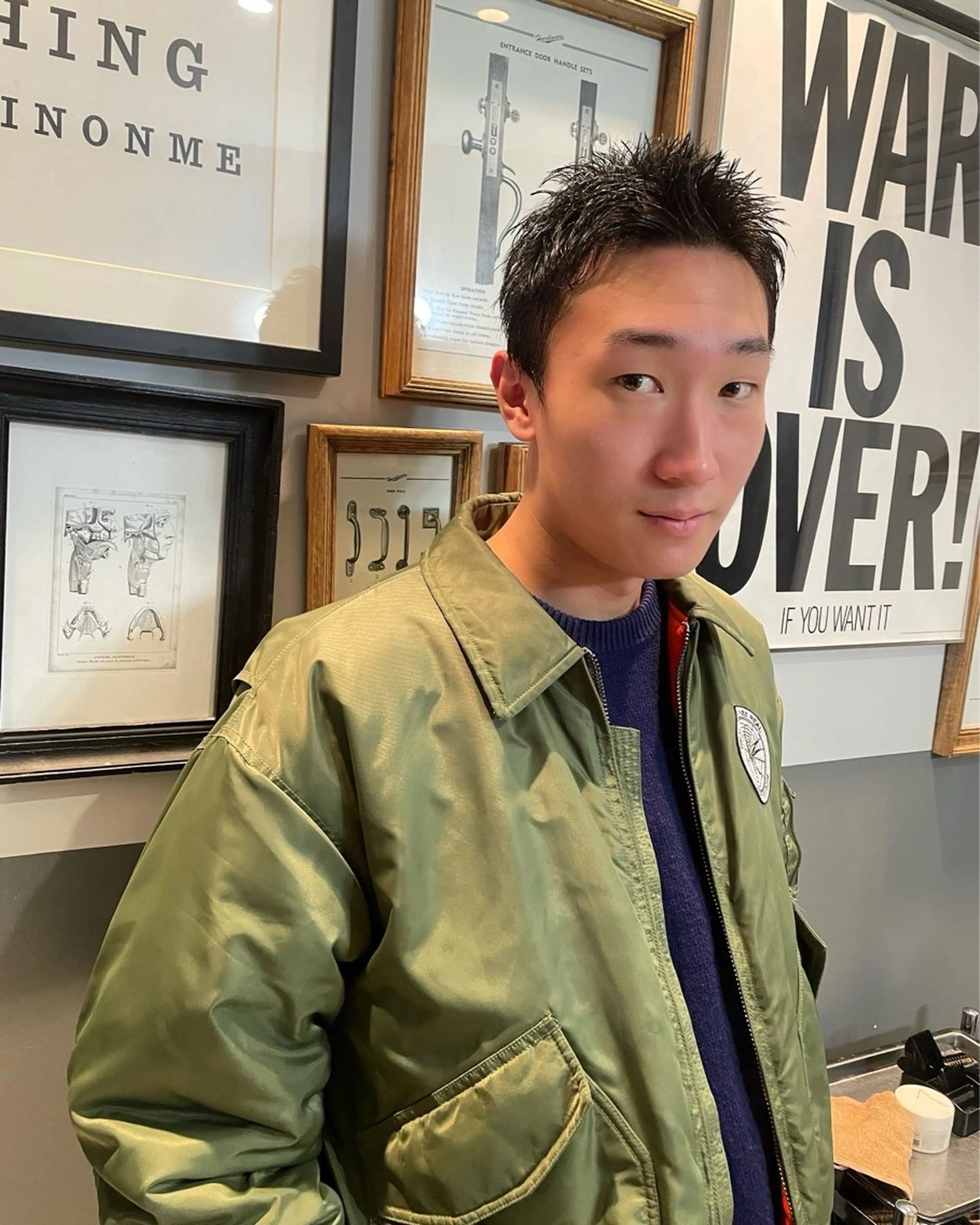 ショート メンズ カット トリートメント 優 作のヘアスタイル