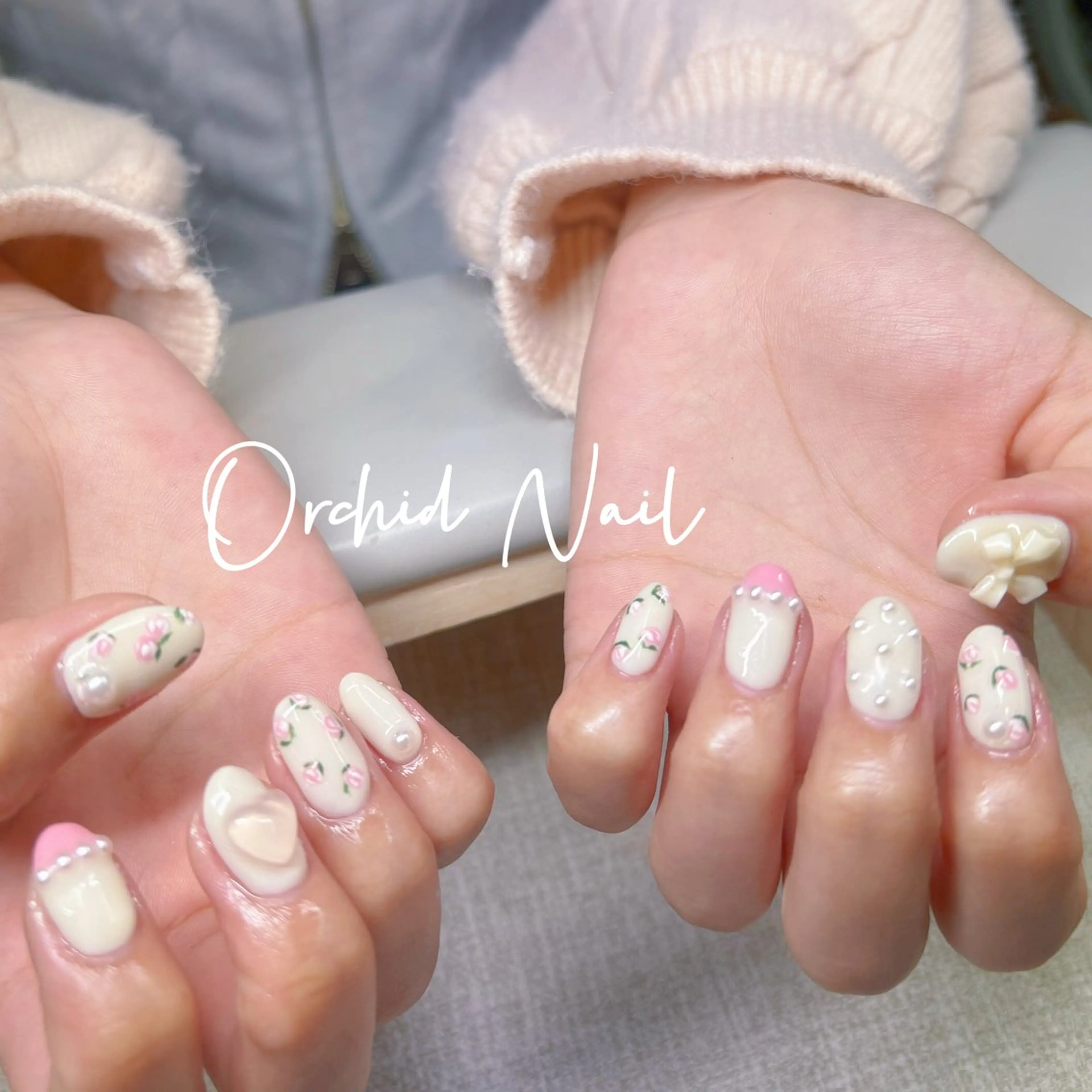 ネイル ハンドネイル Orchid Nailのネイルデザイン