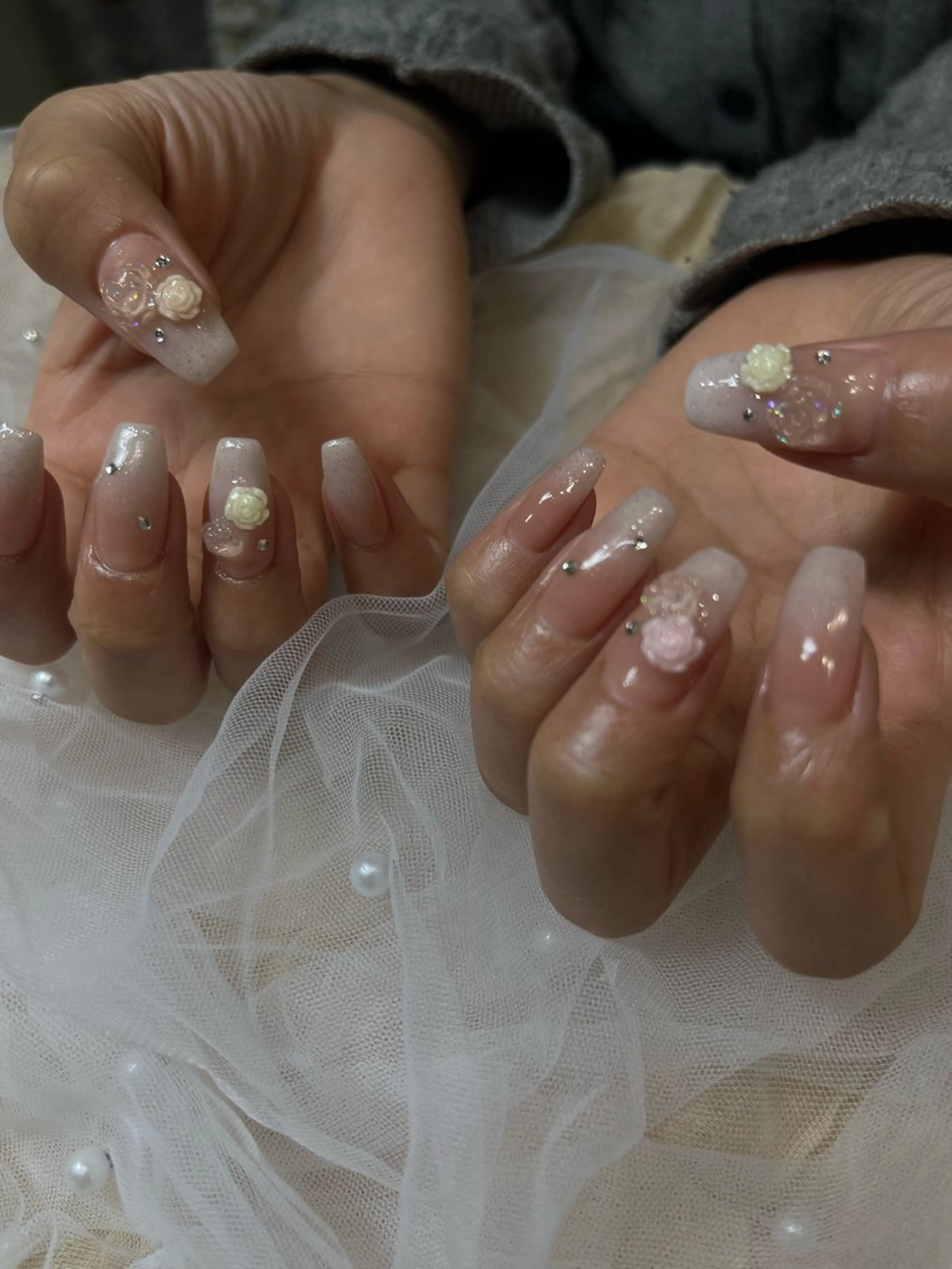 ネイル 春ネイル ハンドネイル atelier moi所属・atelier moiのネイルデザイン