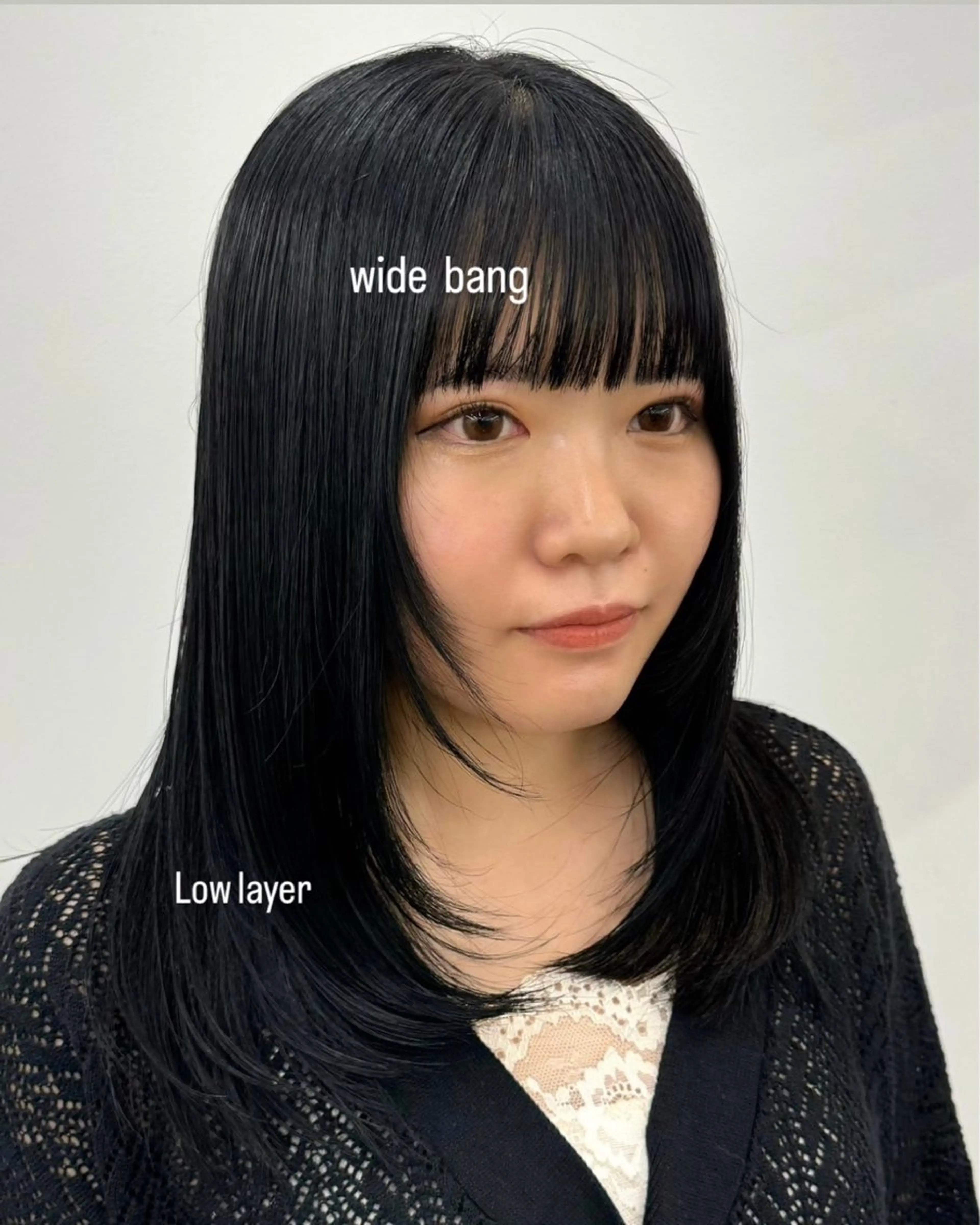 ロング レイヤーカット カット トリートメント ヘッドスパ ヘアセット レイヤー/透明感 /艶髪/kanaのヘアスタイル