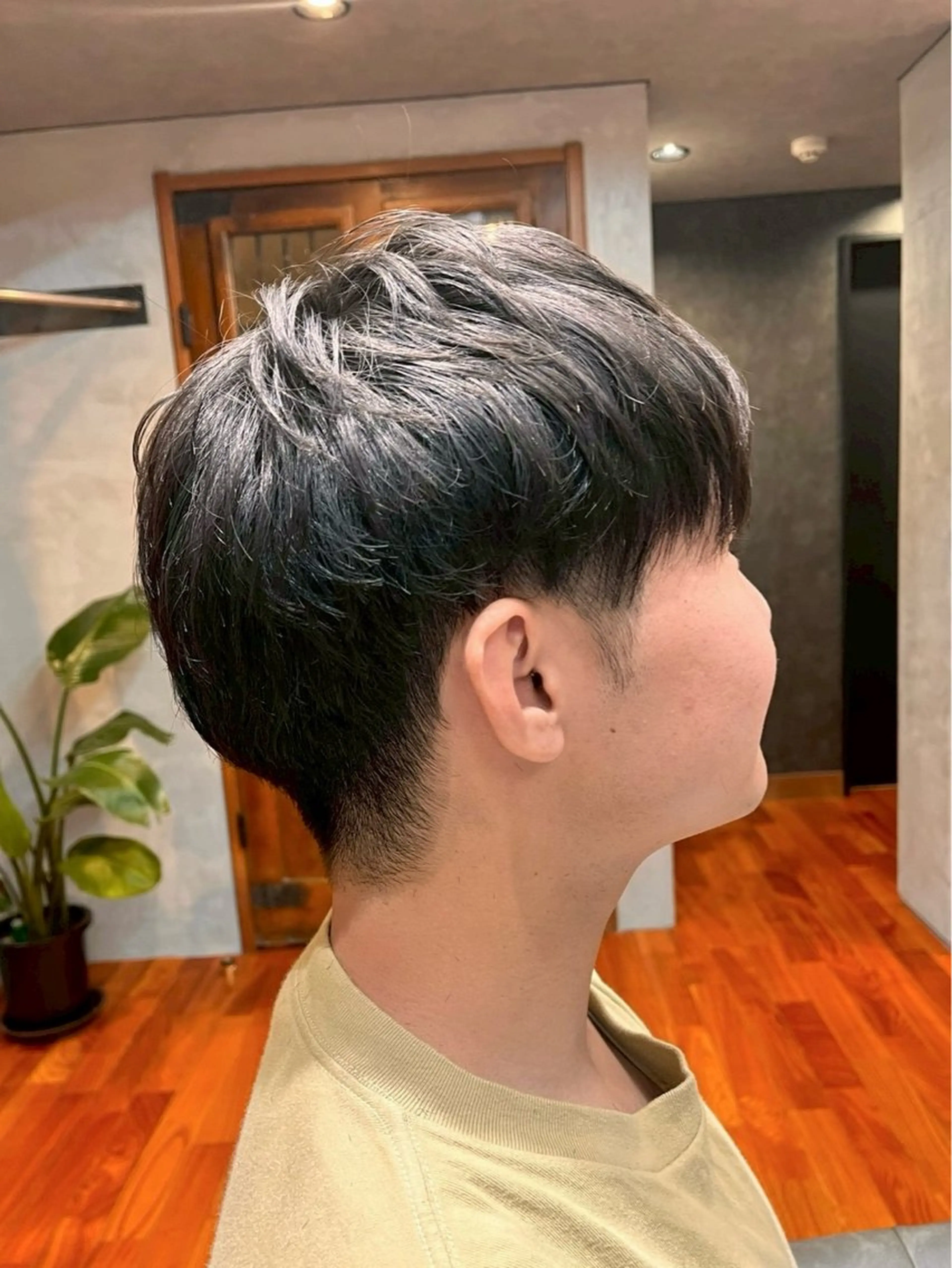 メンズ マッシュ 刈り上げ カット DISCO HAIR sanc所属・木村 ときわのヘアスタイル