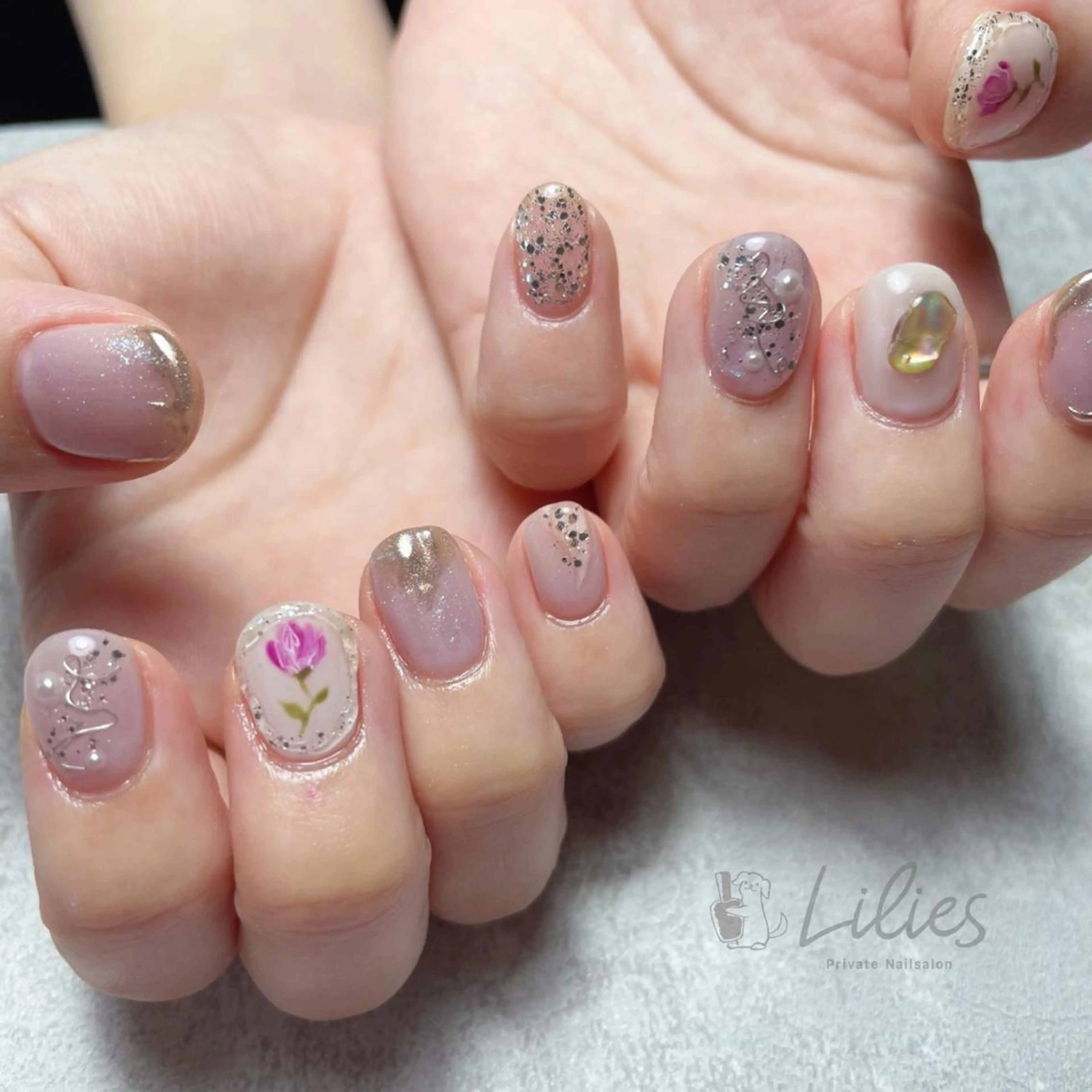 ネイル Private Nailsalon Lilies所属・Nailsalon Lilies♡のネイルデザイン