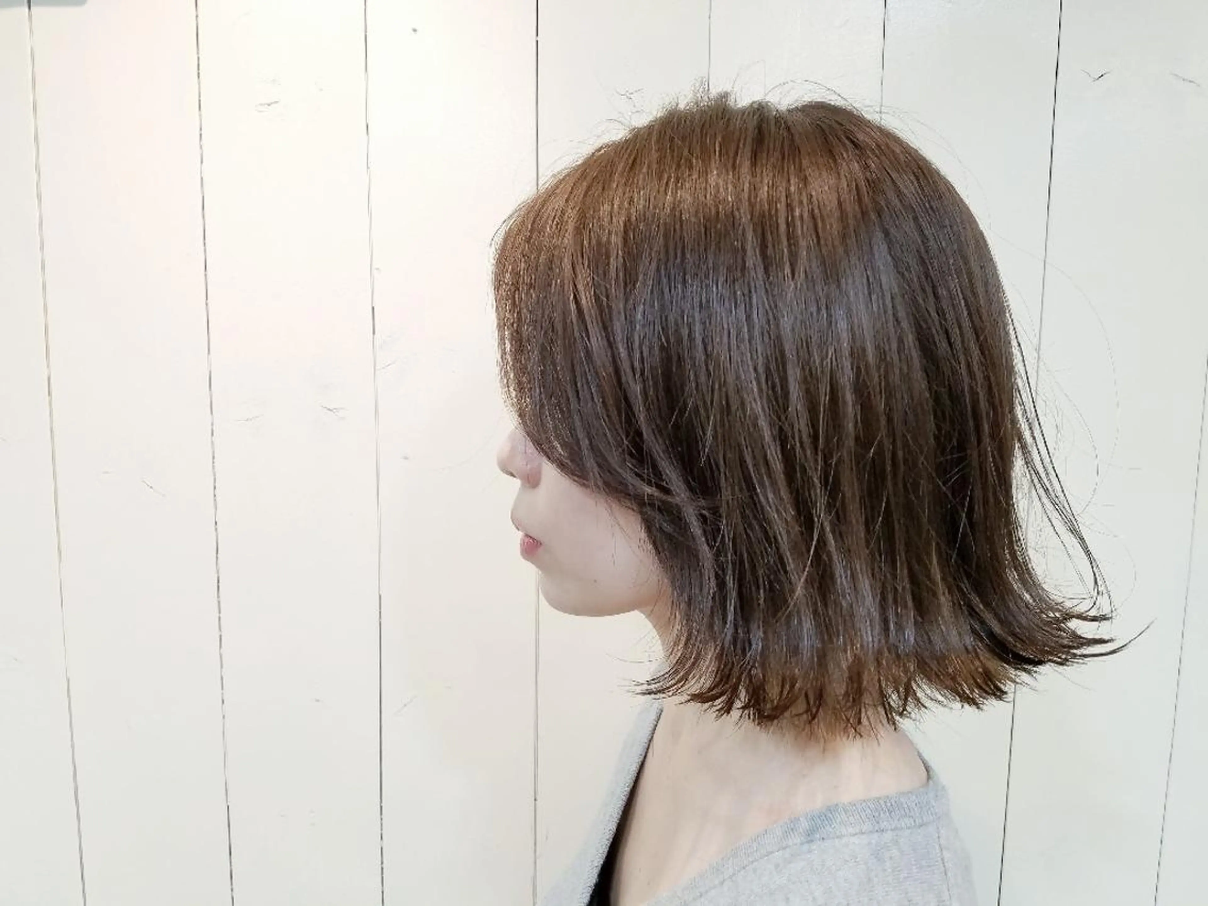 ショート ボブ 外ハネヘア ウルフ、ボブ美容師 今井のヘアスタイル