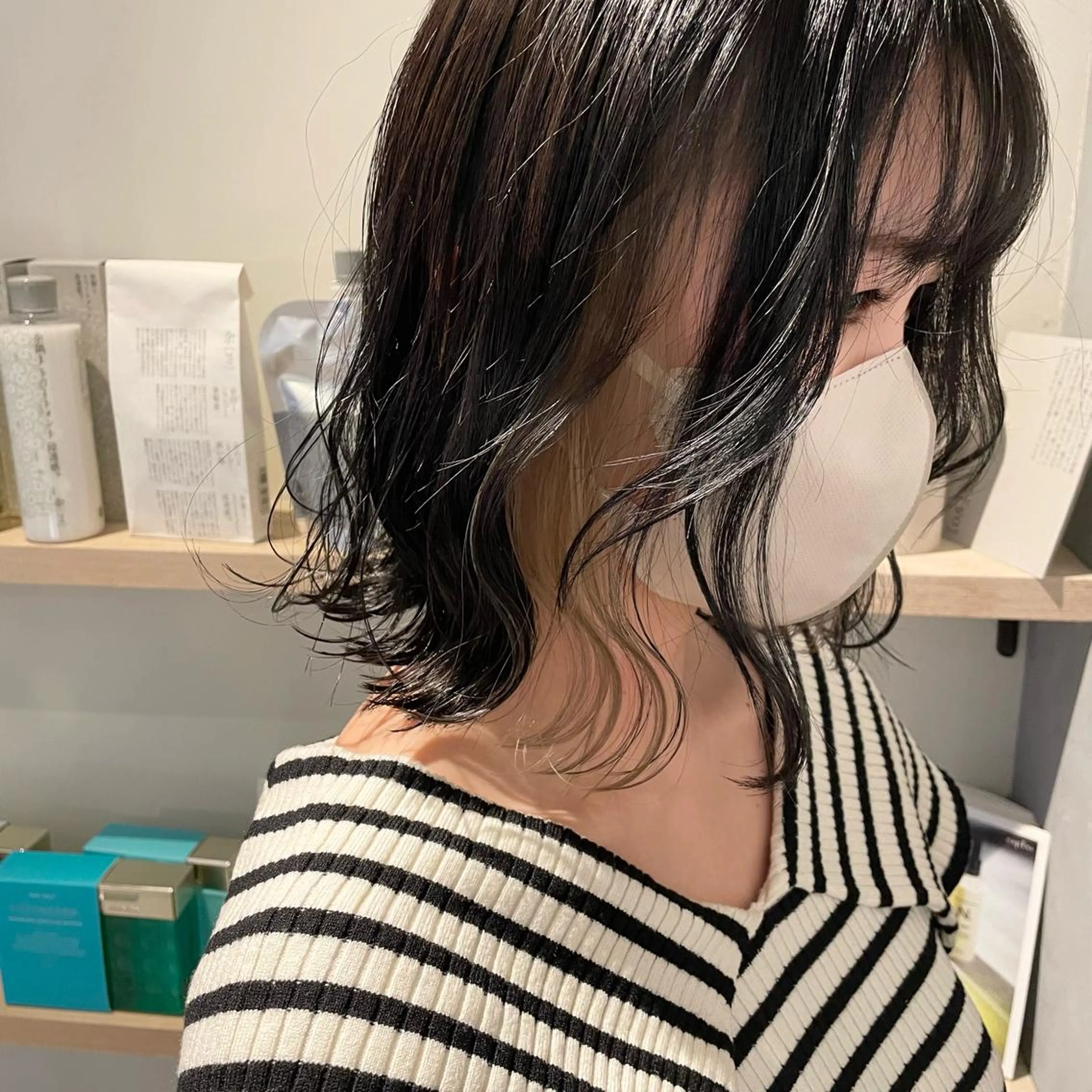 カラー ｺｺﾛ⌇ ﾎﾞﾌﾞとﾊｲﾄ-ﾝのヘアスタイル