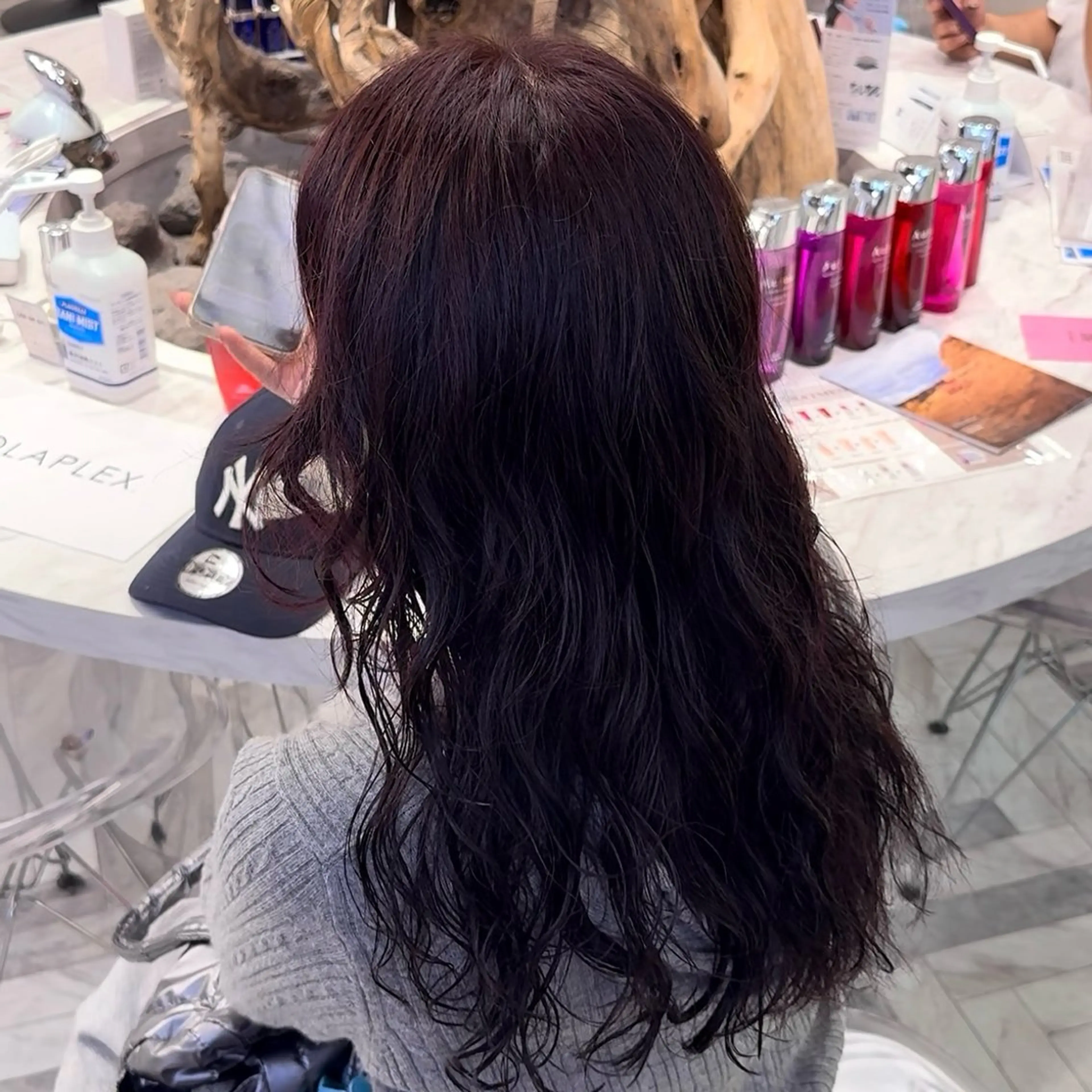 ロング カラー パーマ 【派手髪】【個性派】 lilica💫⚡️のヘアスタイル