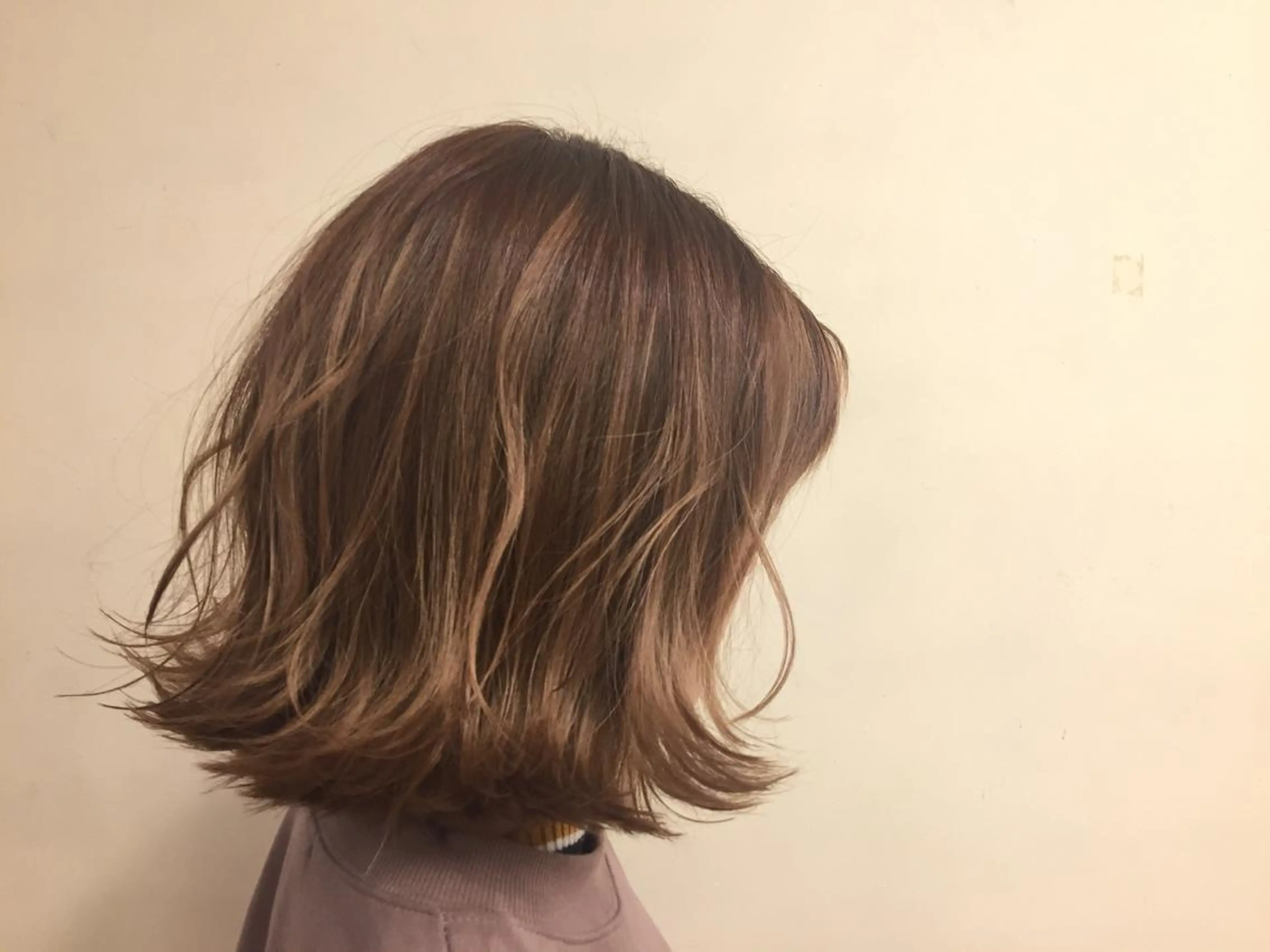 ミディアム カラー カット ヘアカラー ALLY/ あゆみのヘアスタイル