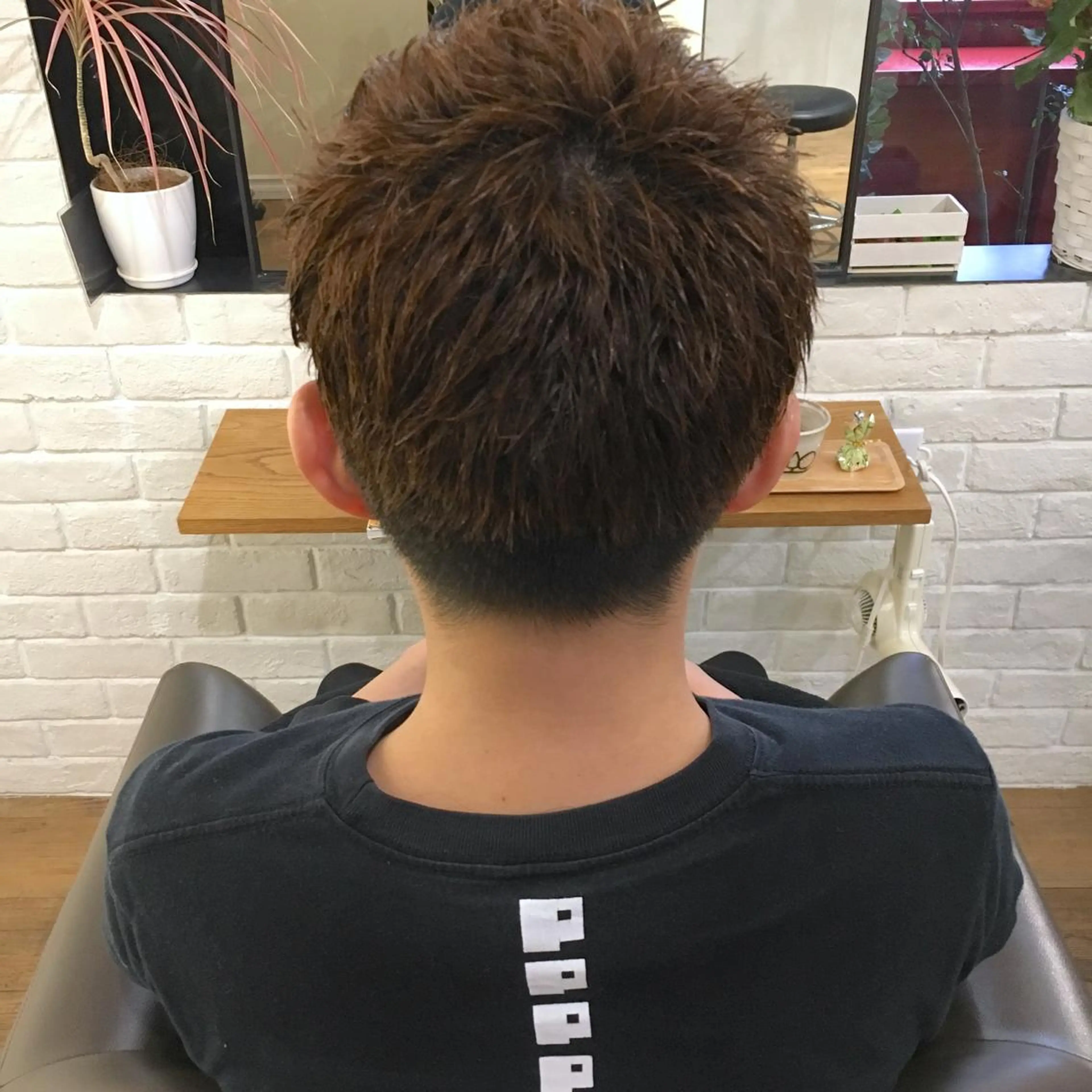 ショート メンズ 上川 美幸のヘアスタイル