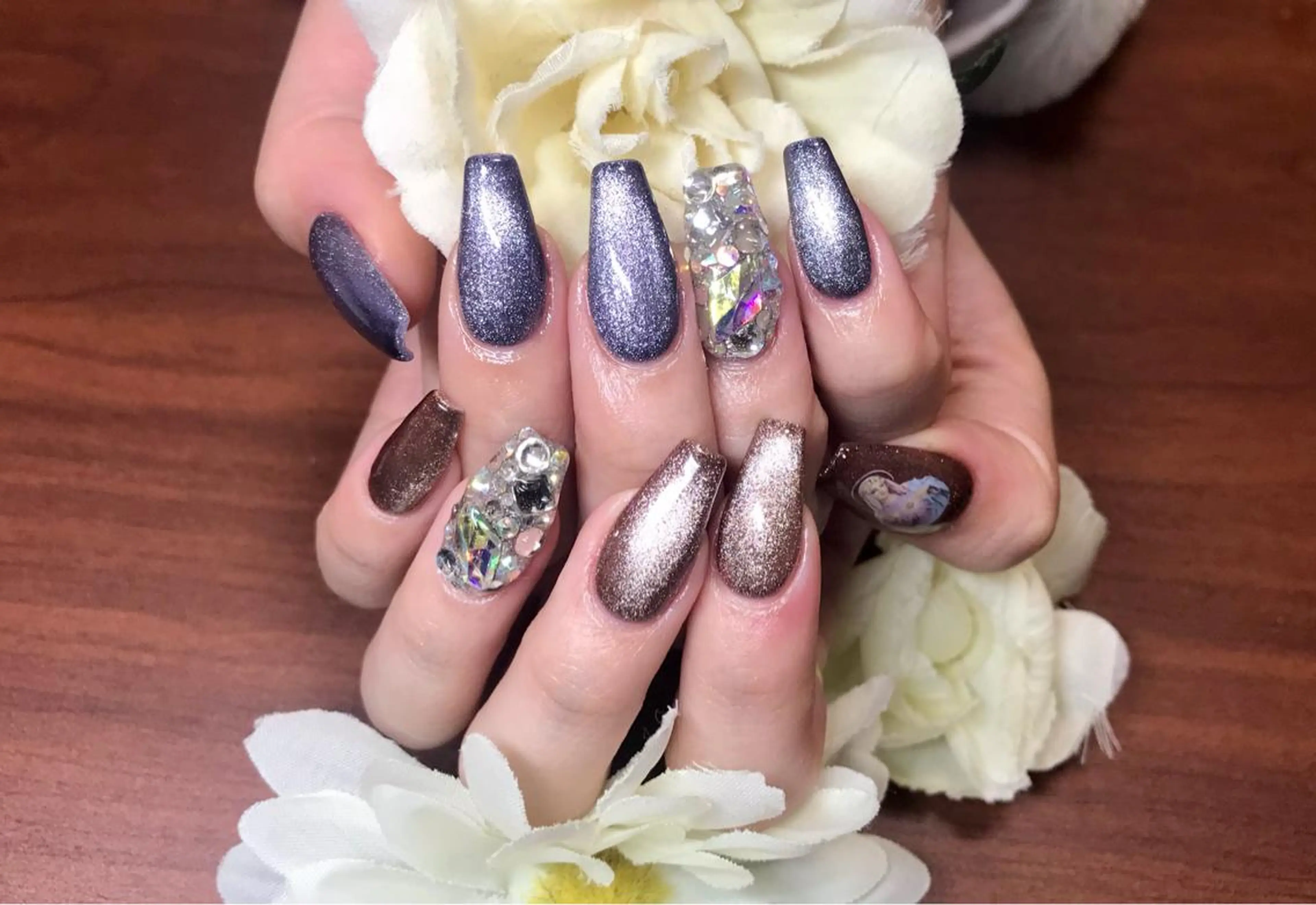 ネイル マグネットネイル NAIL salon ACEのネイルデザイン