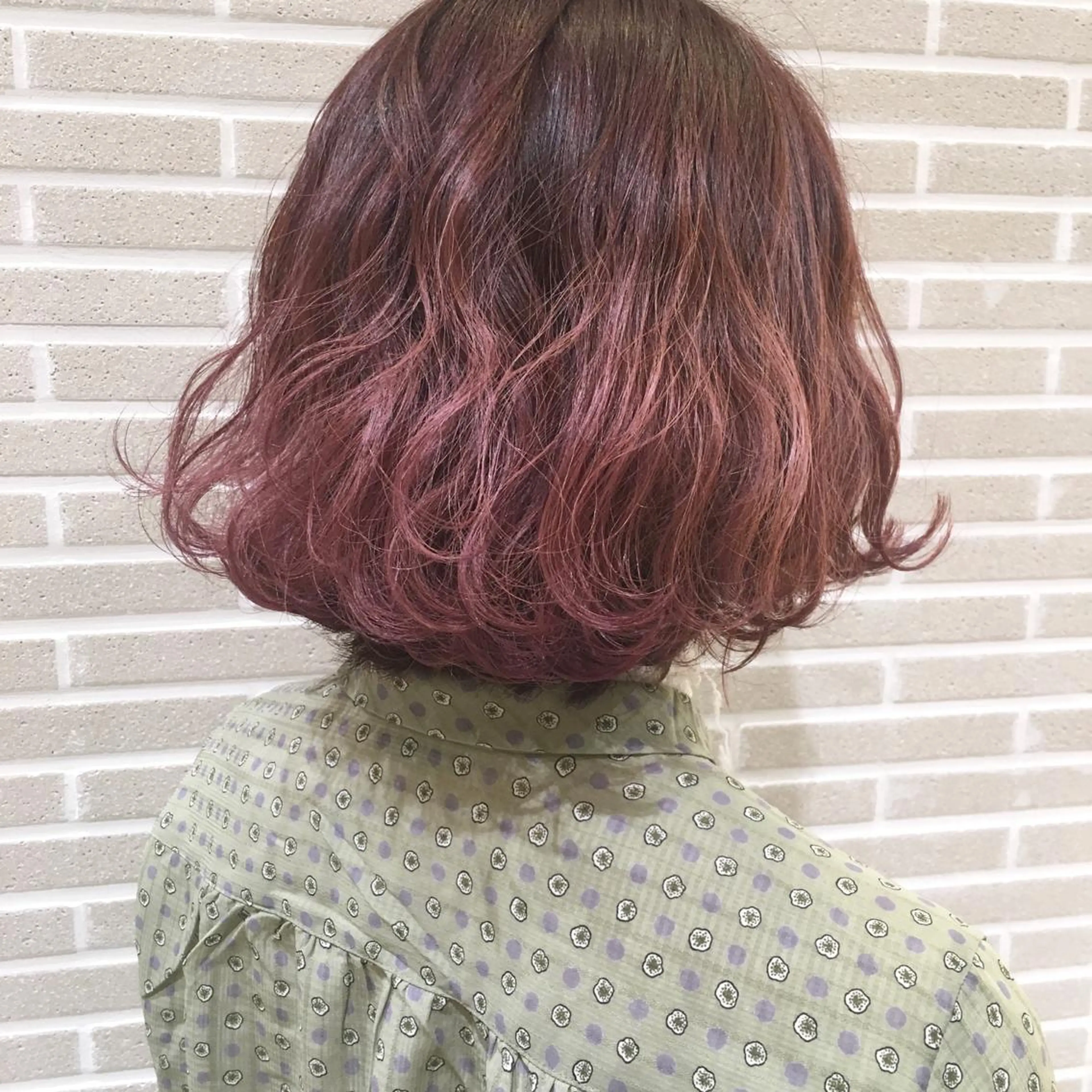 ショート amie三ノ宮所属・潟上 菜摘のヘアスタイル