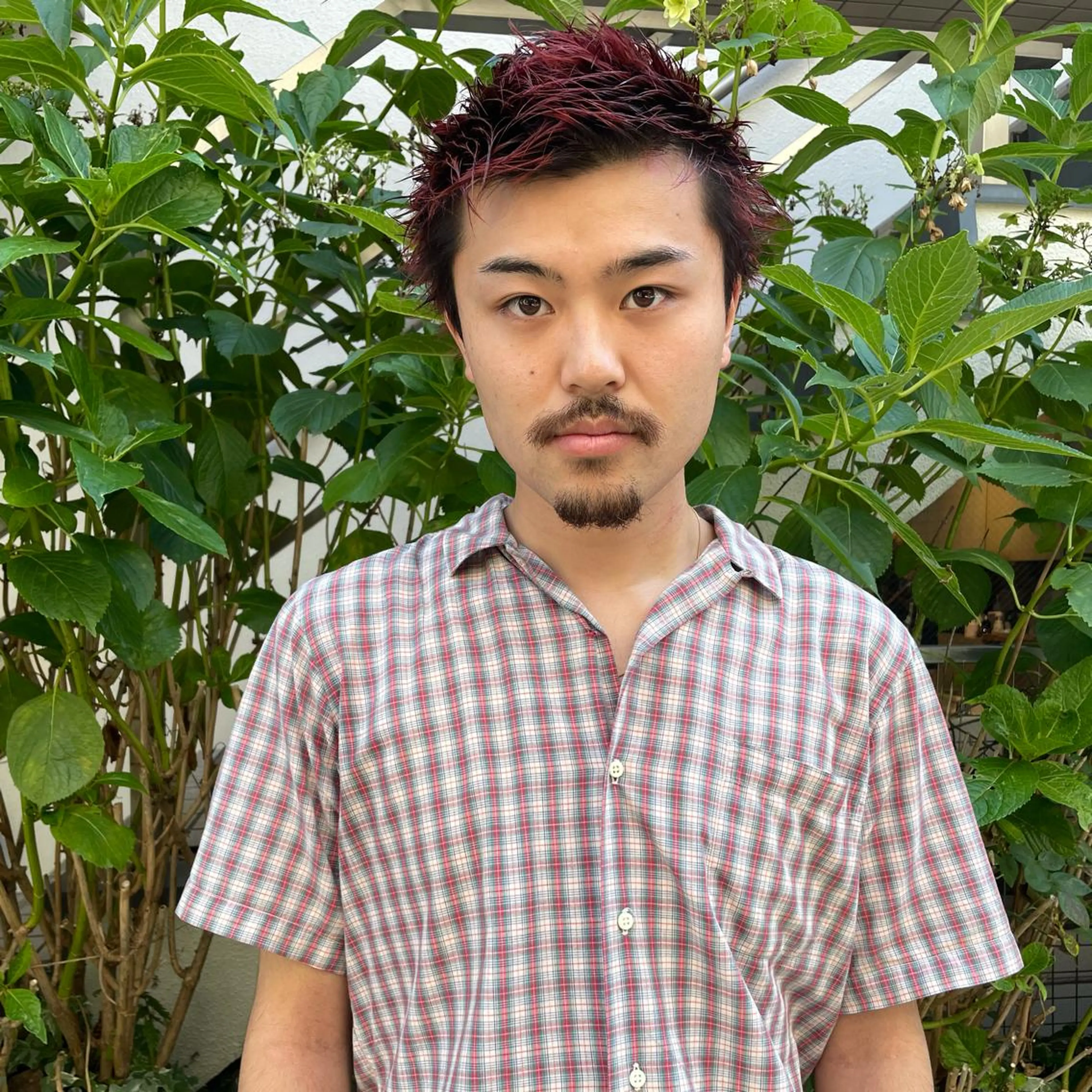 🌈デザインカット＋ハイライトカラー土日祝＋¥1000(メンズカット ハイライト 原宿 ブリーチ ダブルカラー)の写真