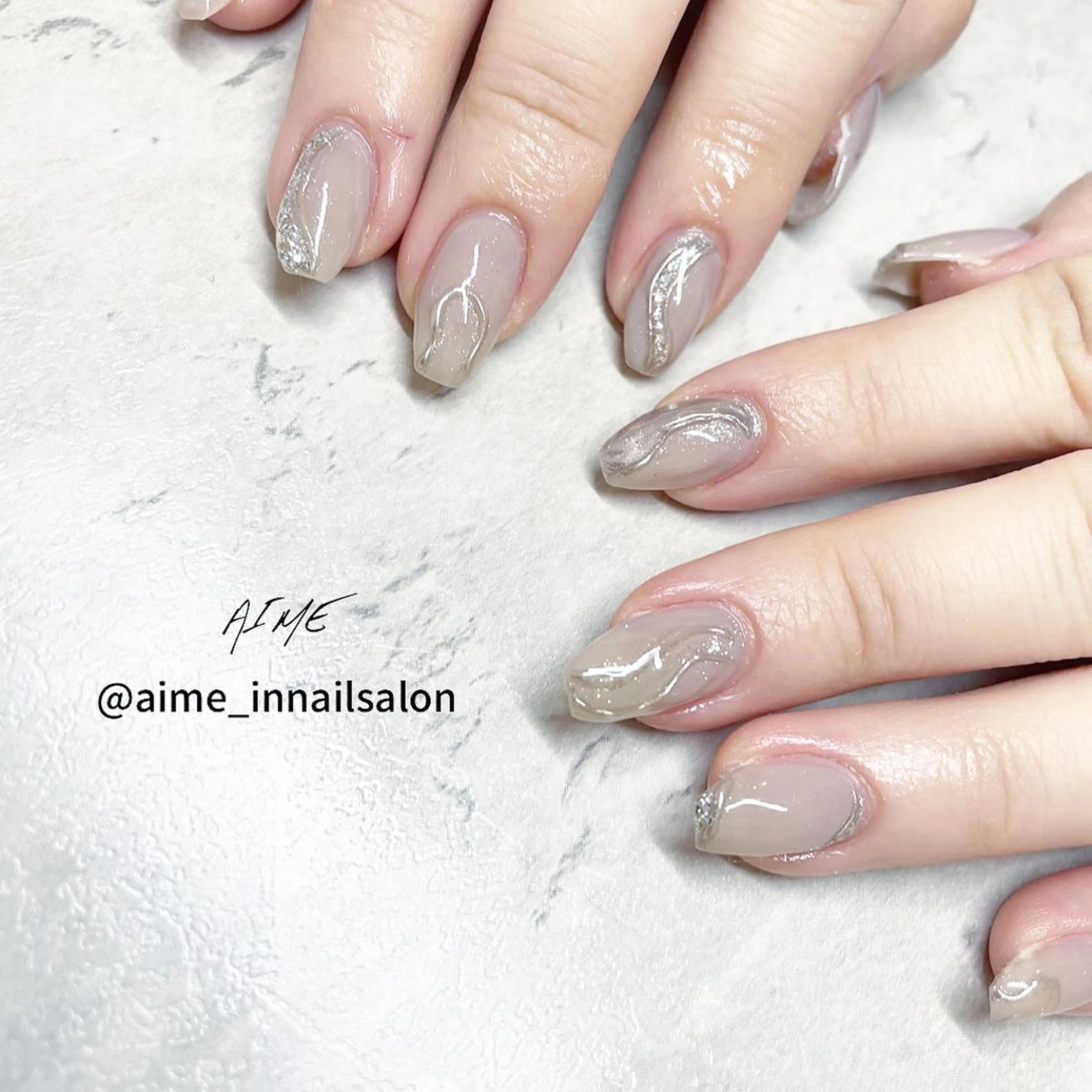 ネイル ハンドネイル AIME （momo）のネイルデザイン