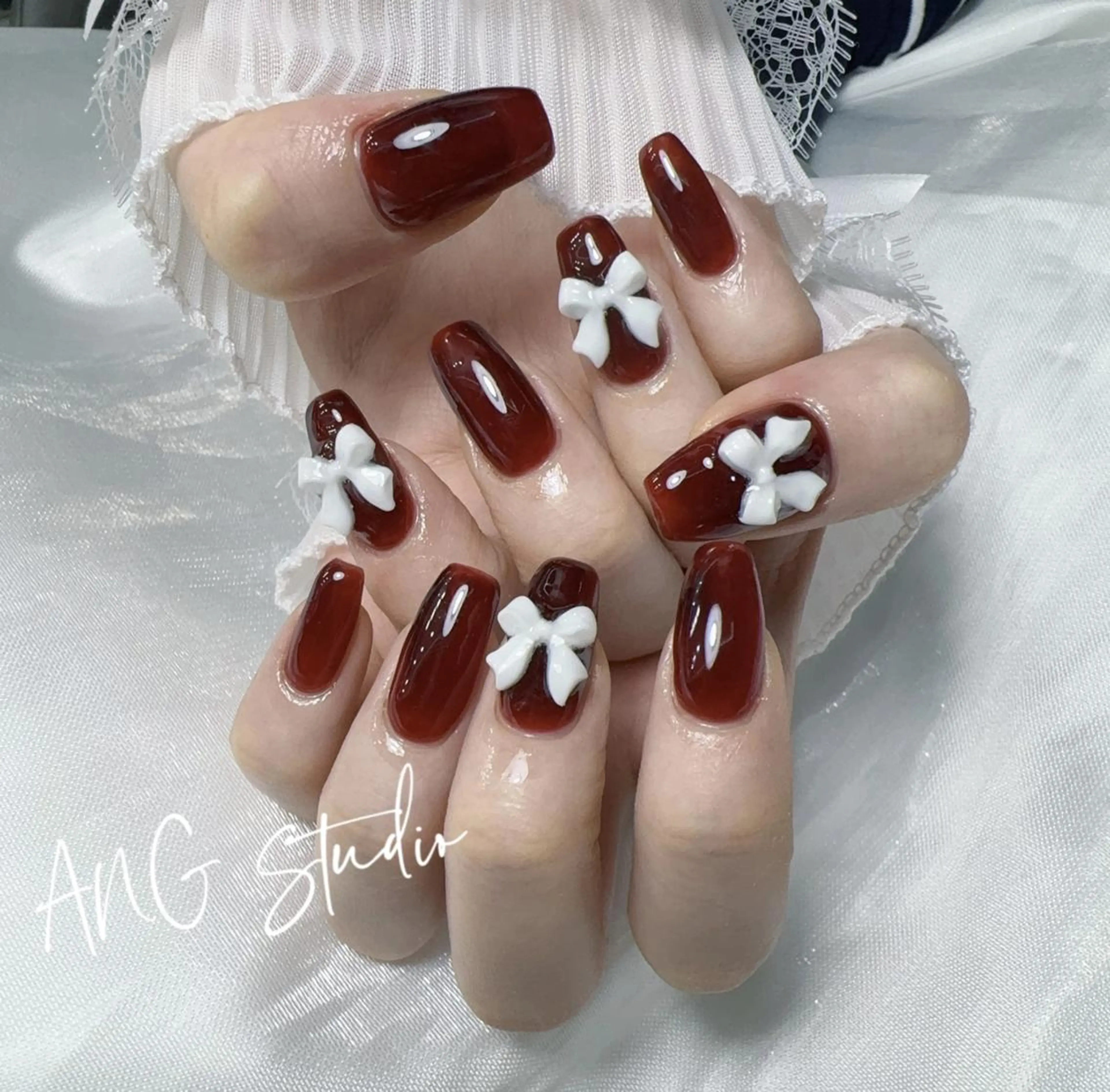 ネイル ANG アクリル スカルプ専門🌸のネイルデザイン