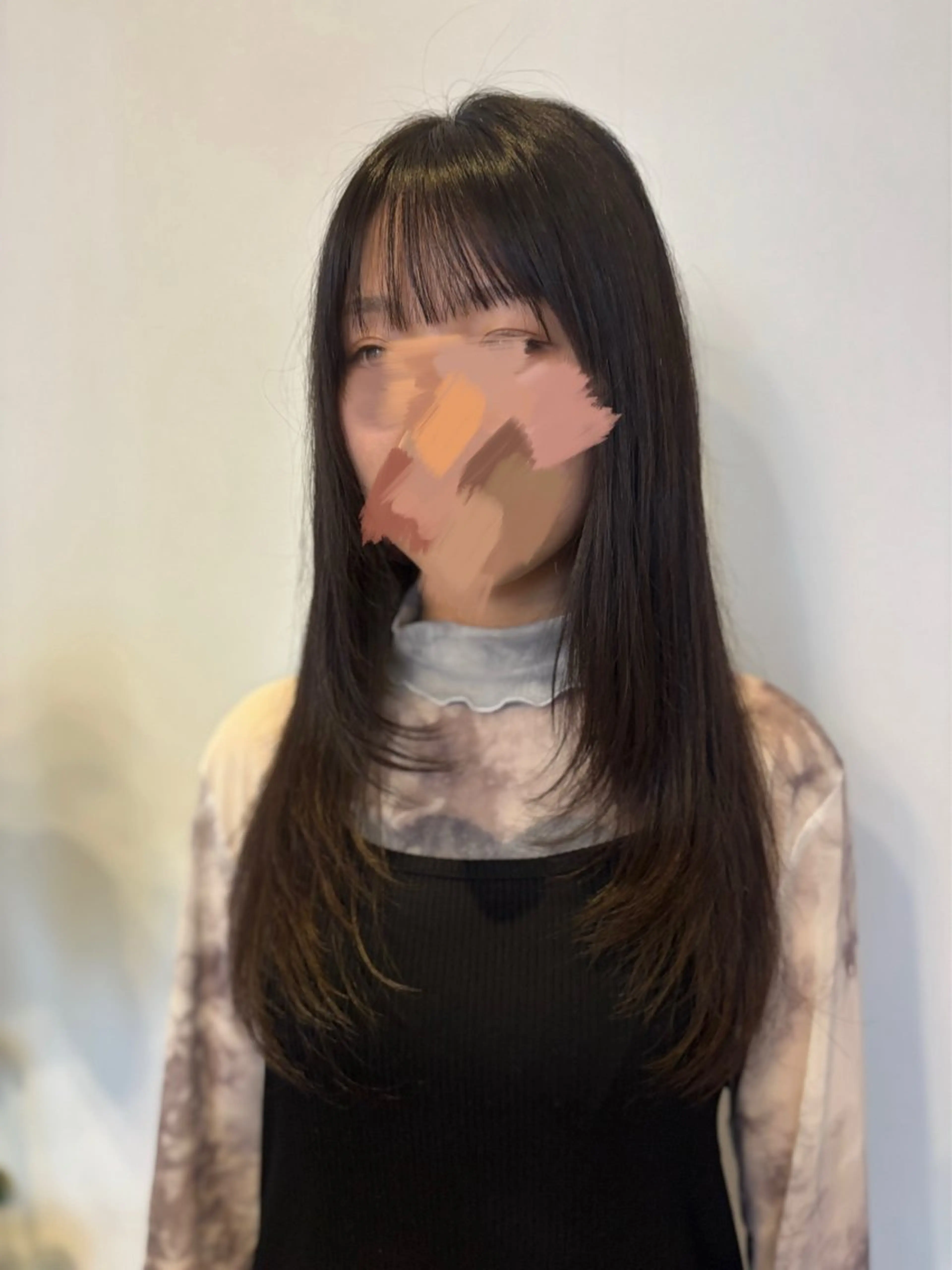 ロング 原口 圭織のヘアスタイル
