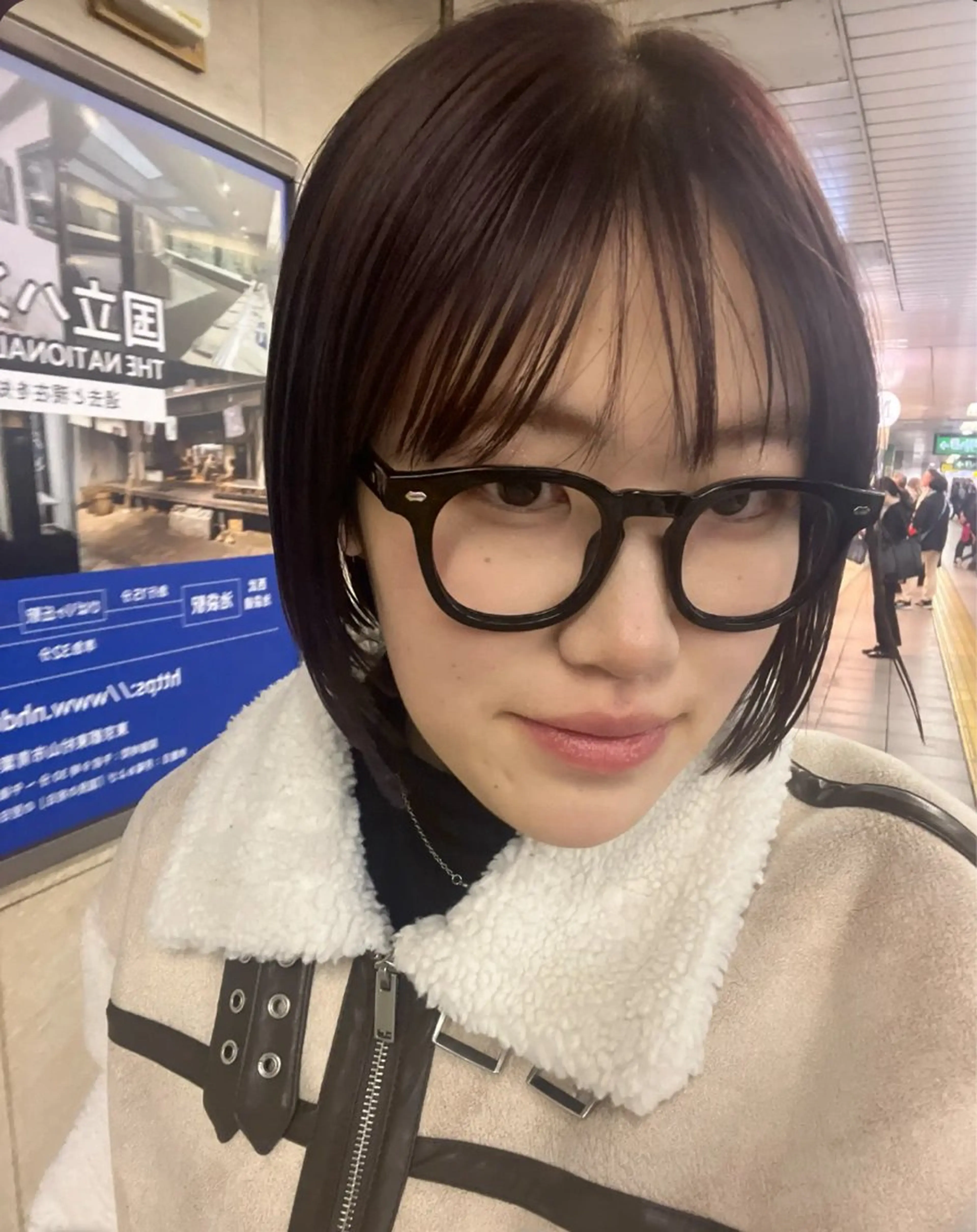 ショート カラー 🎀みさき🎀 韓国レイヤー ボブ♡のヘアスタイル