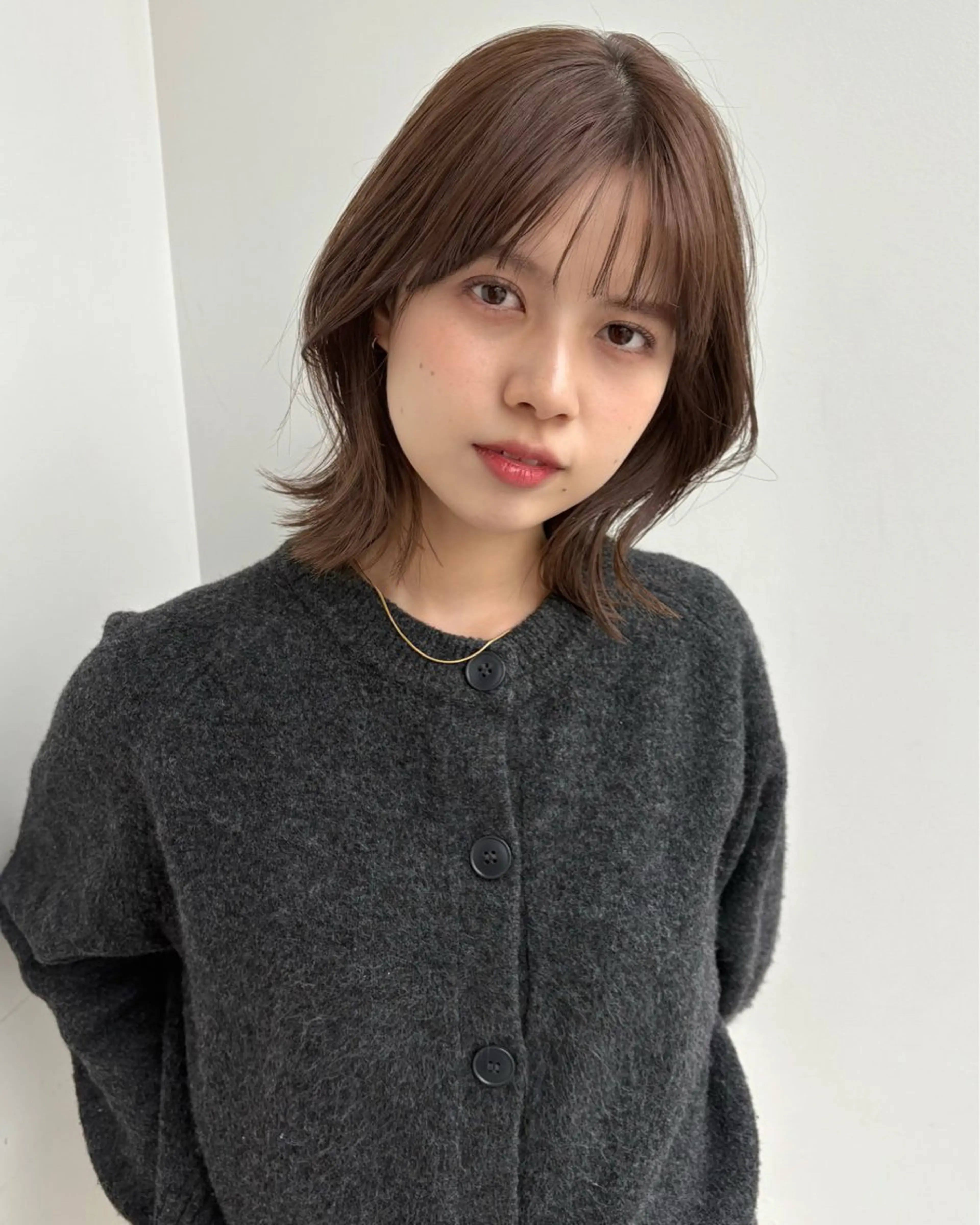 ショート 似合わせ/透明感 /レイヤー/りほ🤍のヘアスタイル