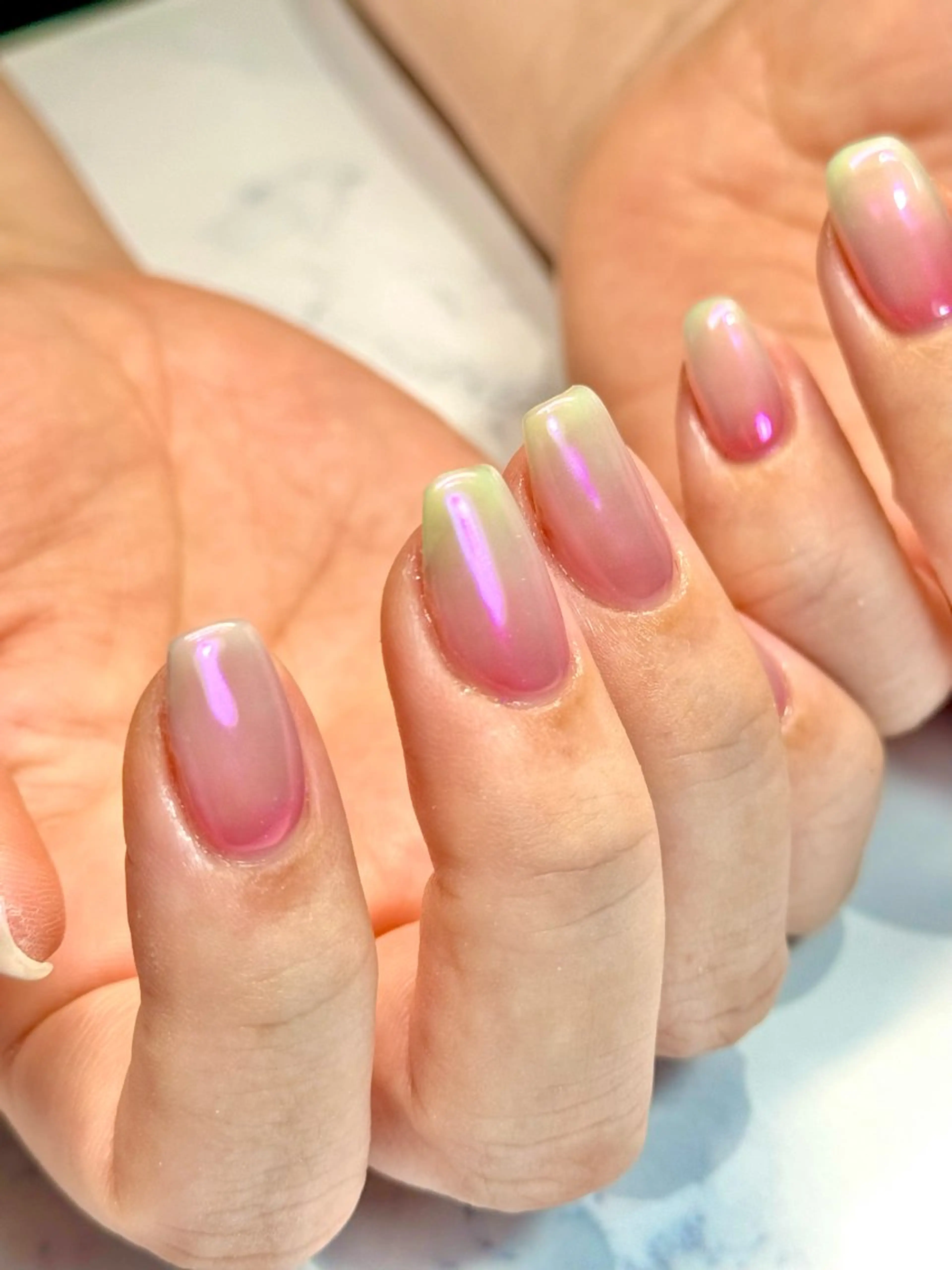 ネイル ミラーネイル ハンドネイル MILImili nailのネイルデザイン