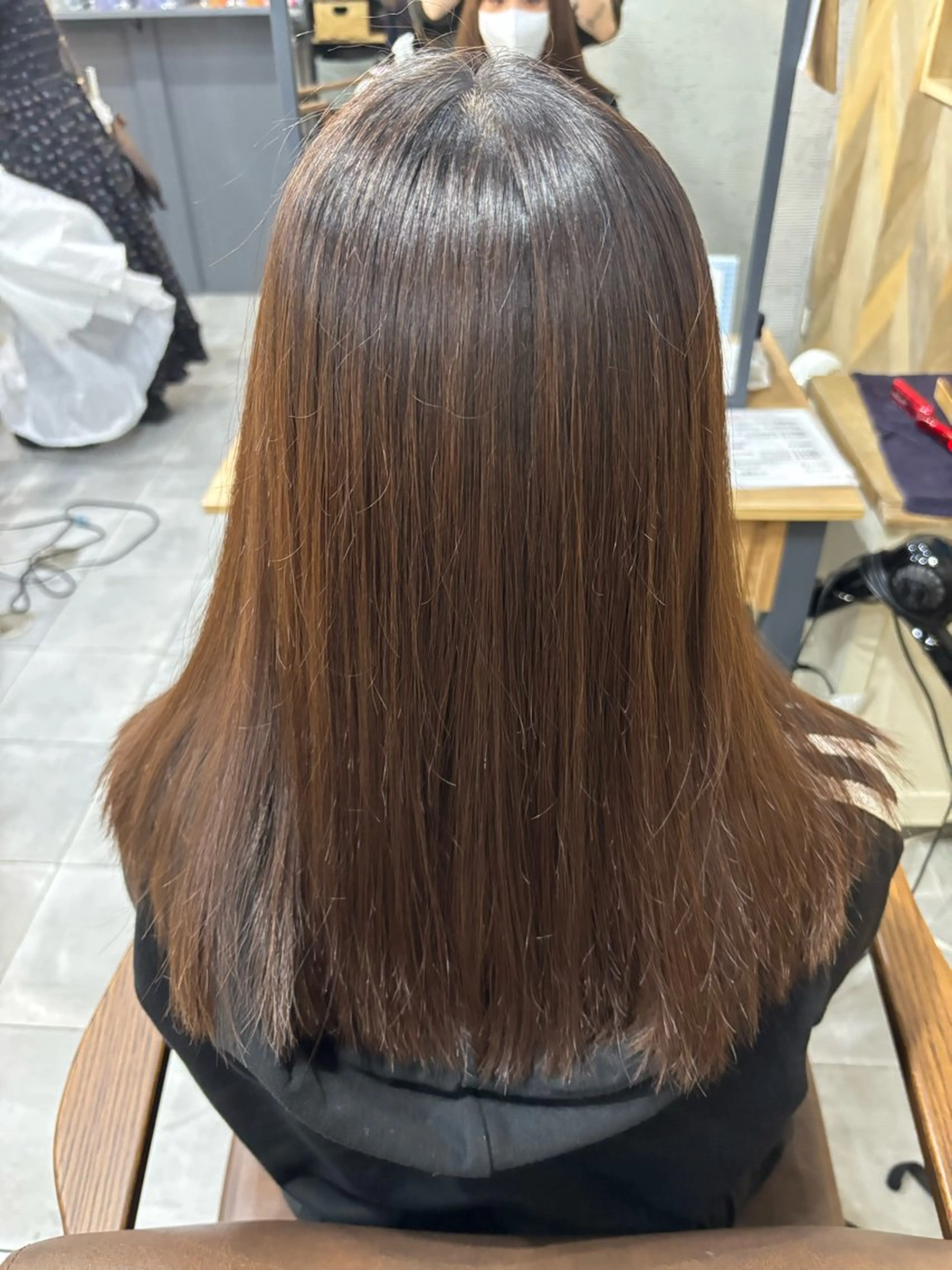 カット+髪質改善酸熱トリートメントの写真