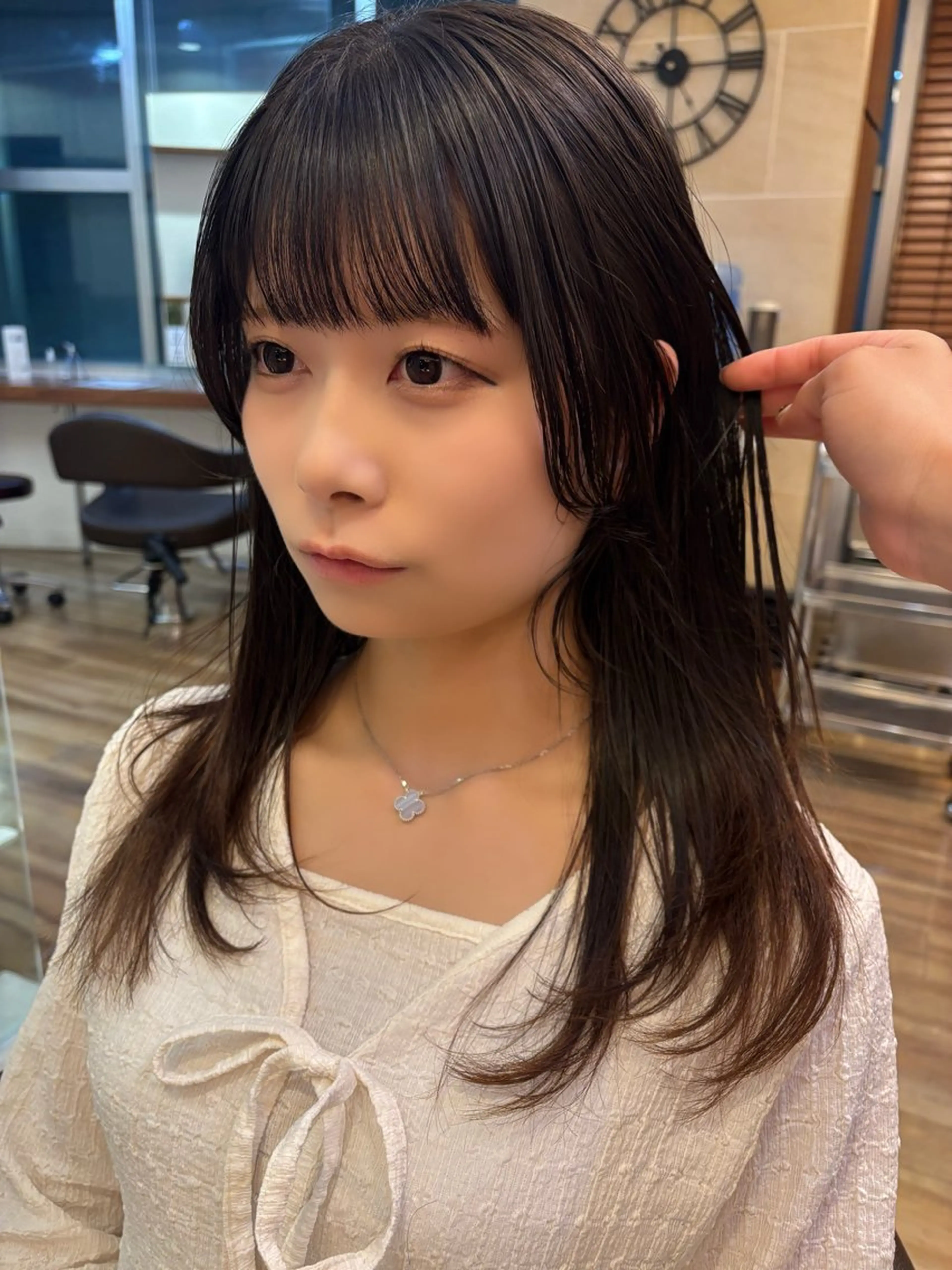 ロング 🍑おおしまくるみ 🍑暖色colorのヘアスタイル