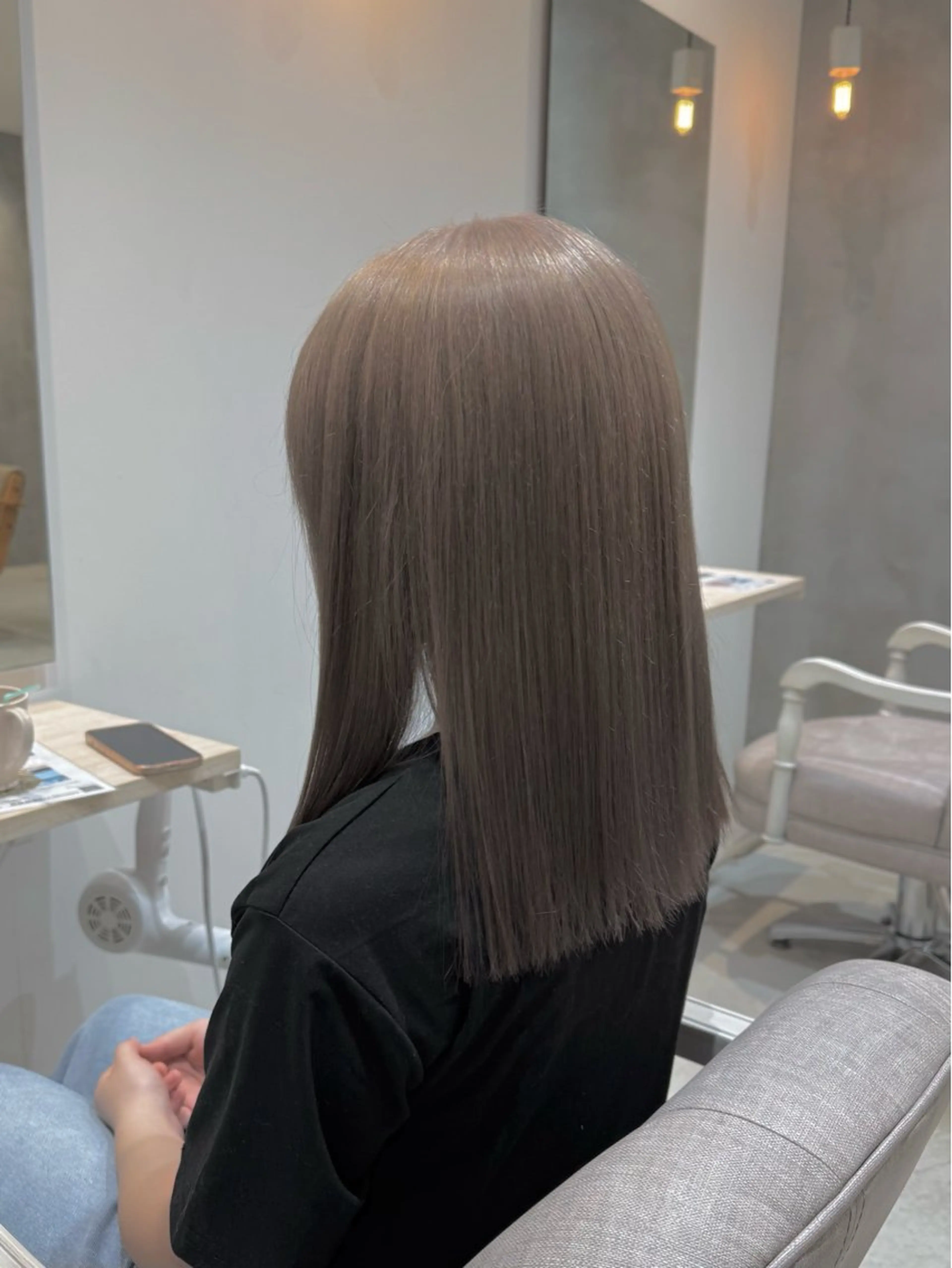 【ケアブリーチ🌟】💫リタッチブリーチ+カラー🌈の写真