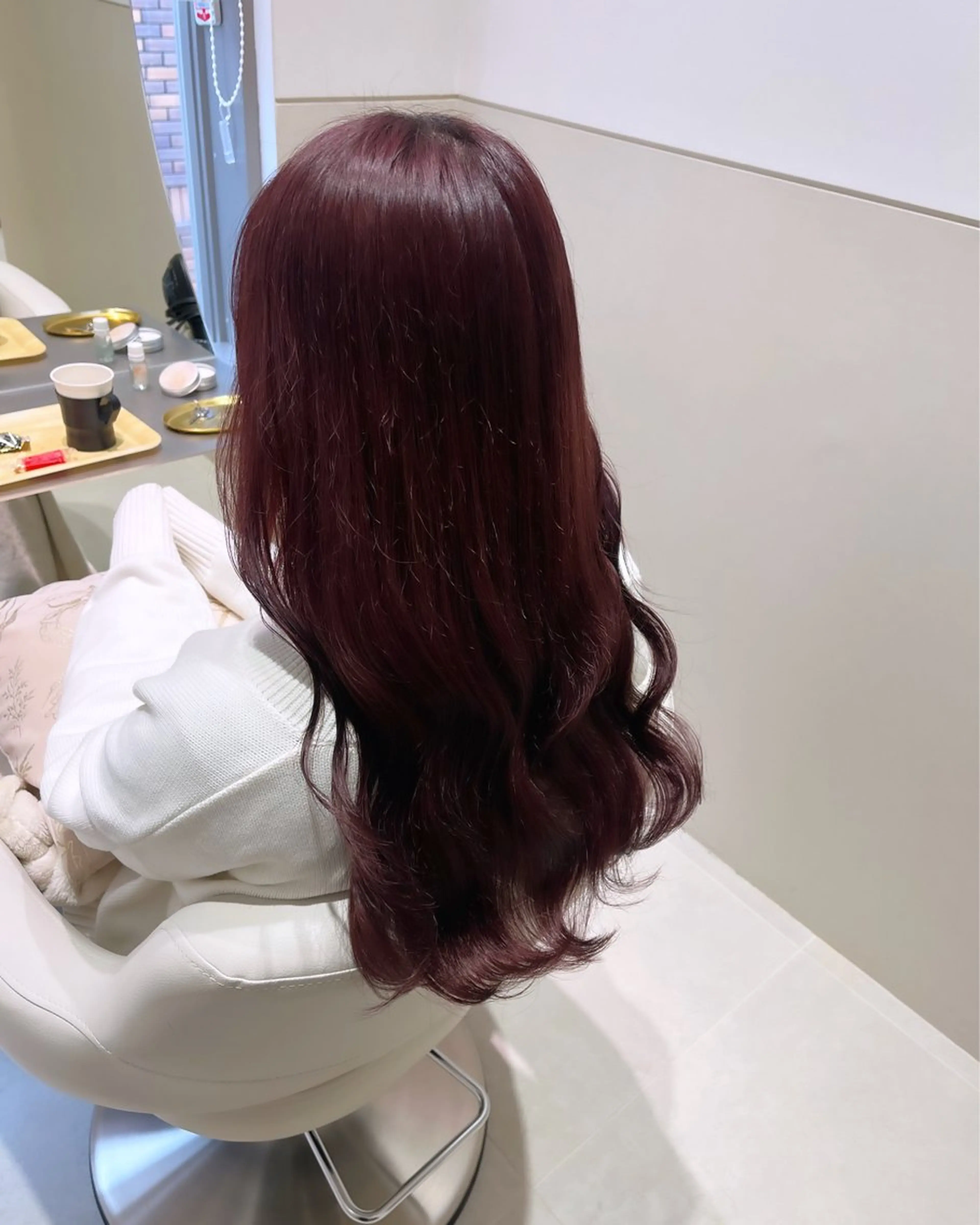 ロング カラー SALOWIN京都河原町suite店所属・うる艶カラー／ 髪質改善／arisaのヘアスタイル