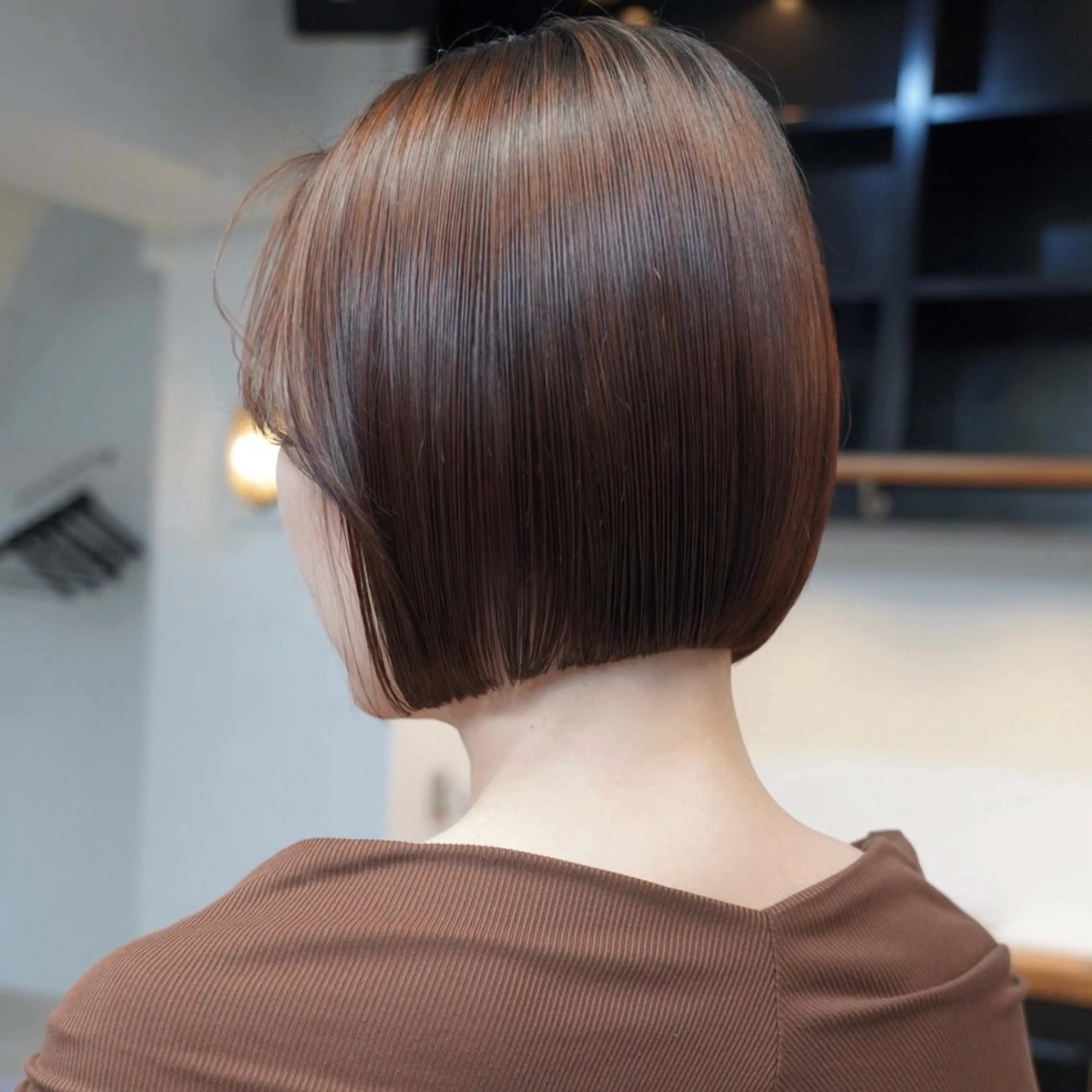 ショート カット トリートメント i.+FERiCIA.所属・ボブ／アンニュイ 🌷しだひめな🌷のヘアスタイル