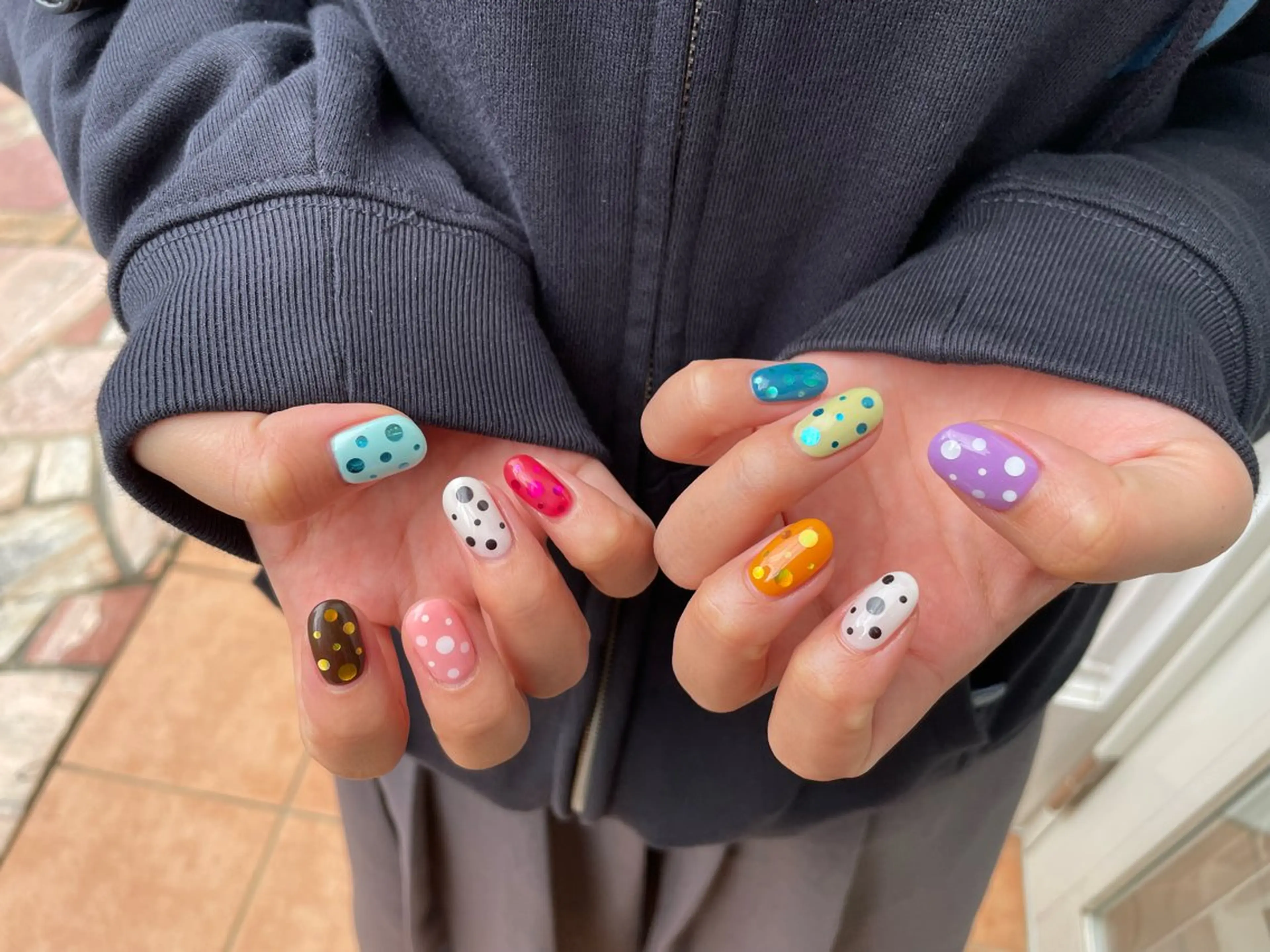 ネイル ハンドネイル total beauty TLIENGLE［ﾄﾘｱﾝｸﾞﾙ］所属・tliengle ［ﾄﾘｱﾝｸﾞﾙ］のネイルデザイン