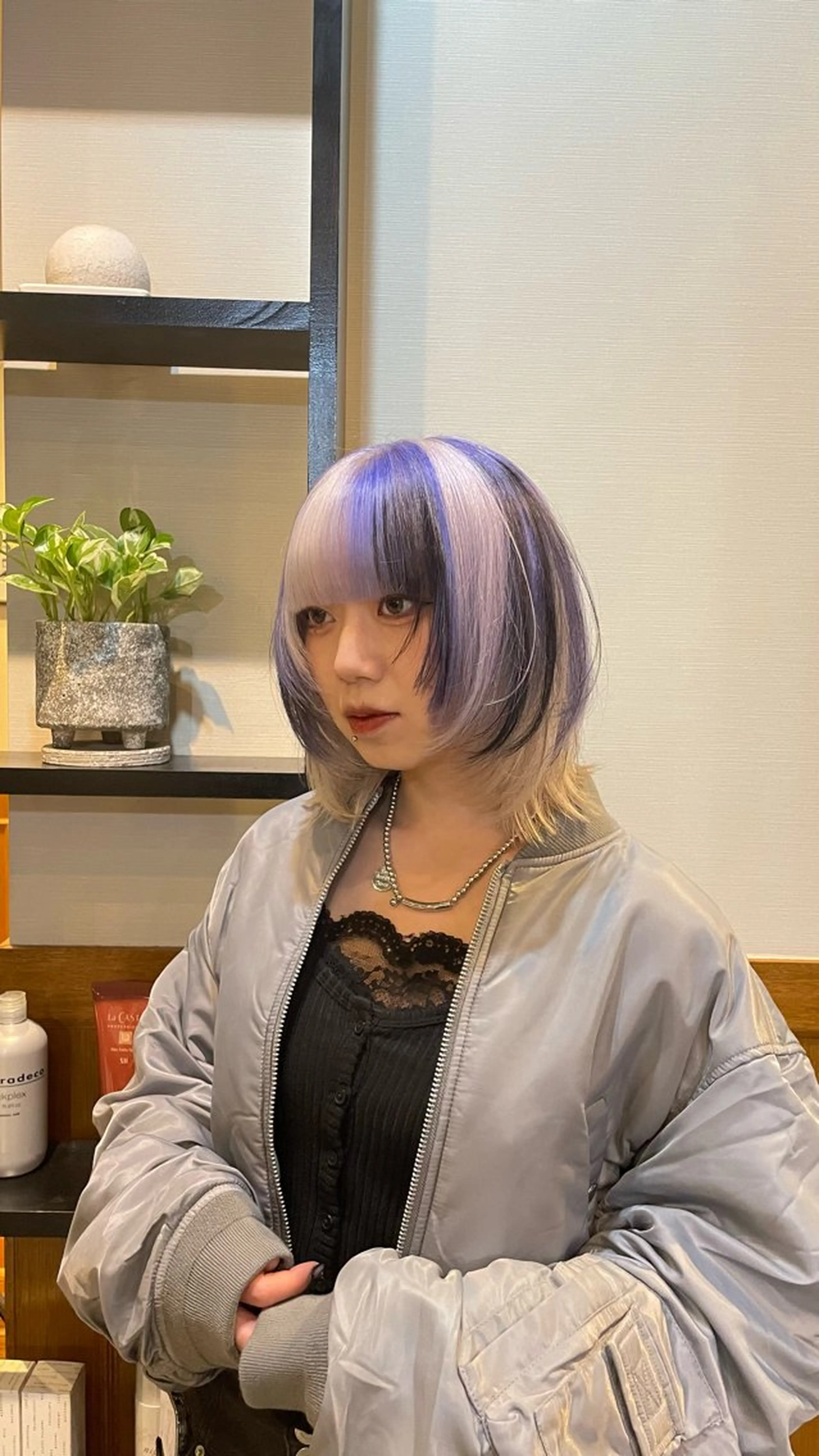 ミディアム ヘアカラー トリートメント hairdesign collet ginza所属・🌈ケアブリーチ🌈 デザイン🪅ひかるのヘアスタイル