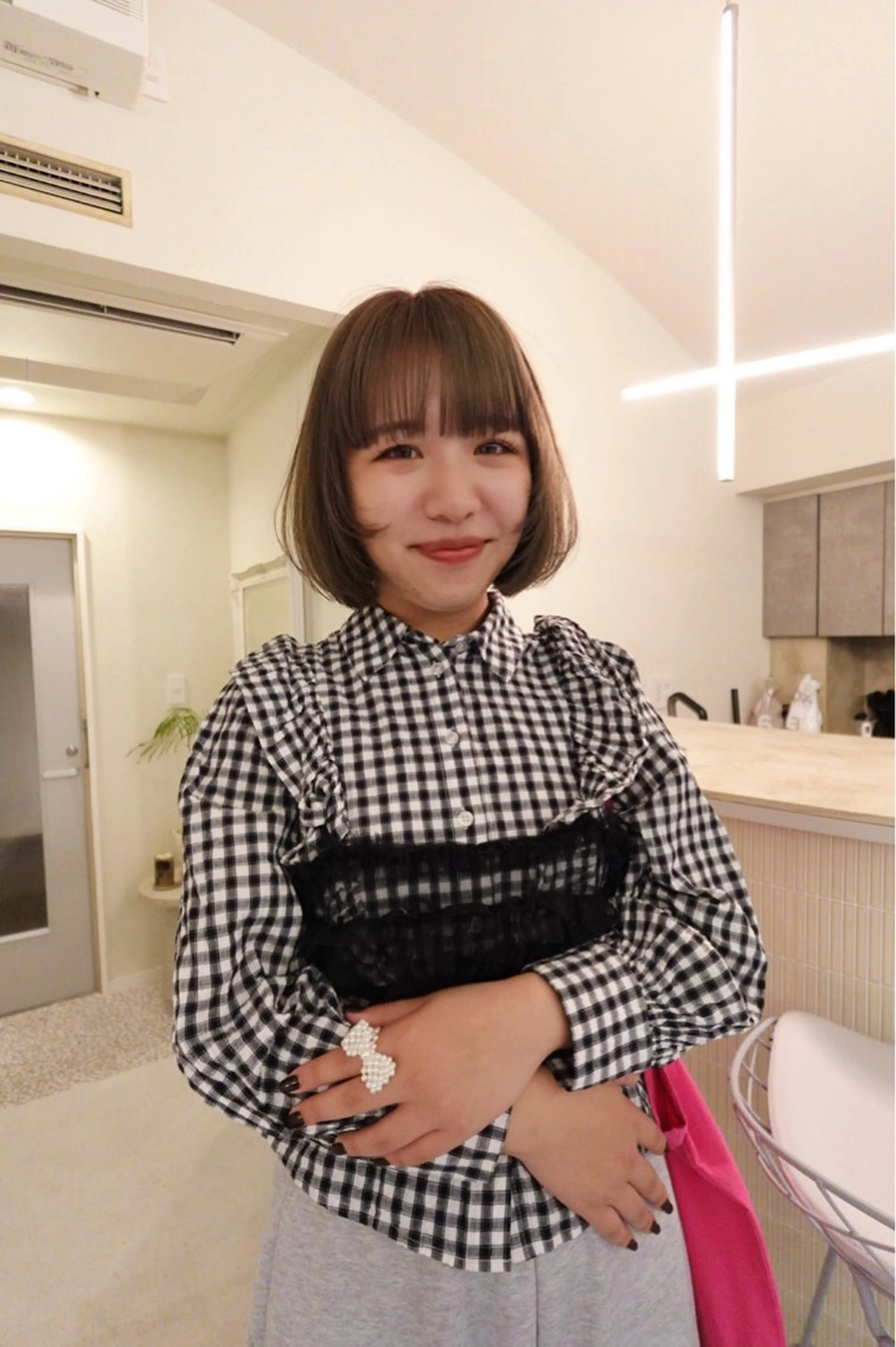 ミディアム ONZE所属・ONZE miyuのヘアスタイル