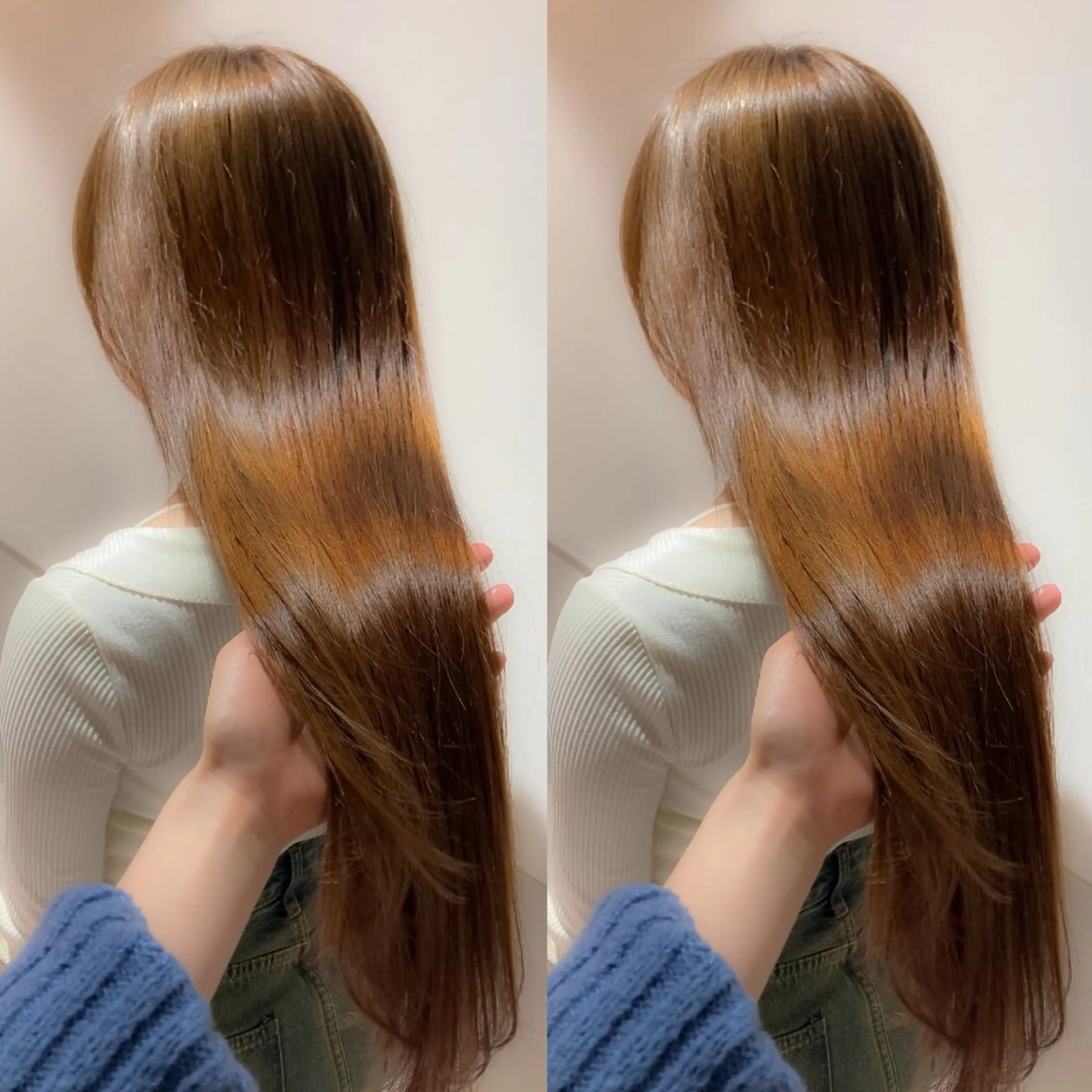 ロング カラー schon所属・み うのヘアスタイル